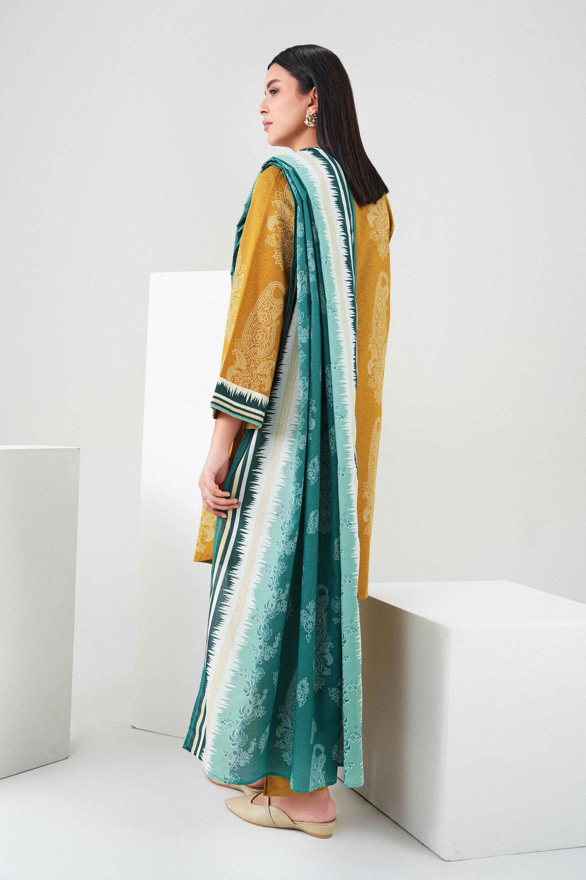 3 Piece - Printed Suit - ST3P-PRET26WV1-6