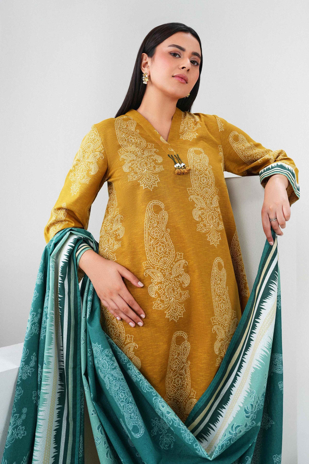 3 Piece - Printed Suit - ST3P-PRET26WV1-6
