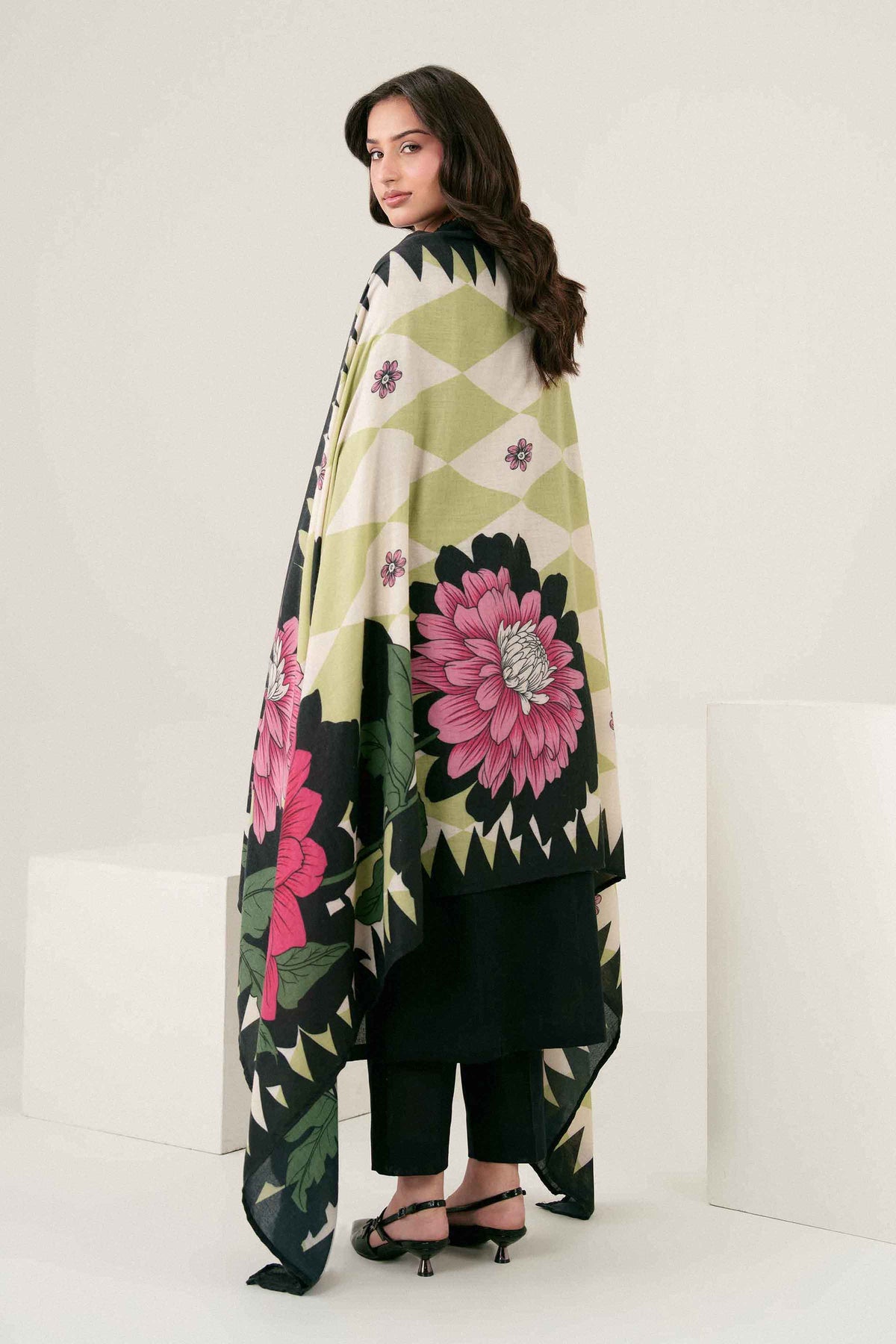 3 Piece - Printed Suit - ST3P-PRET26WV2-2 for Women - Pret Collection | Nishat UAE | Shop Online