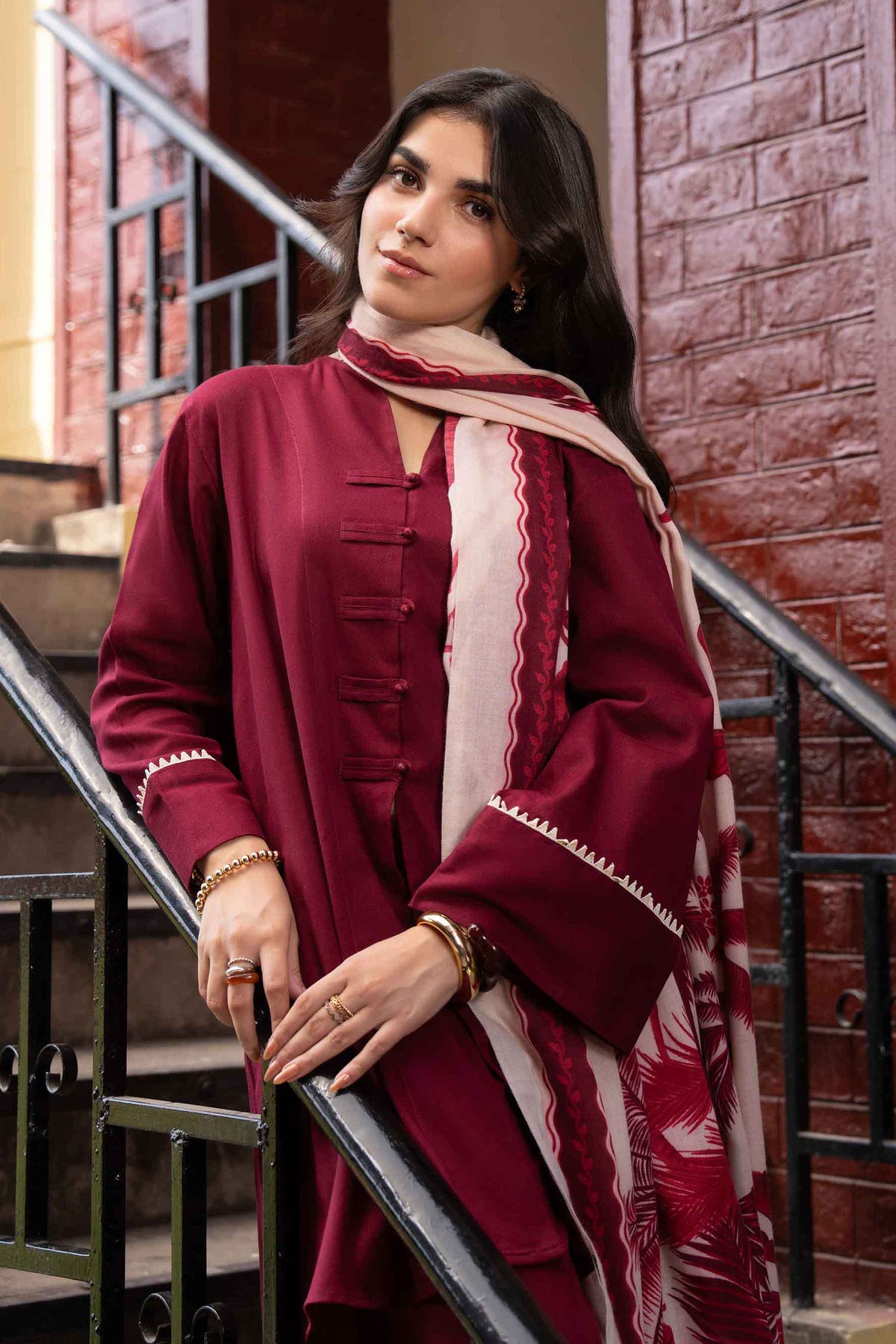 3 Piece - Printed Suit - ST3P-PRET26WV2-5 for Women - Pret Collection | Nishat UAE | Shop Online
