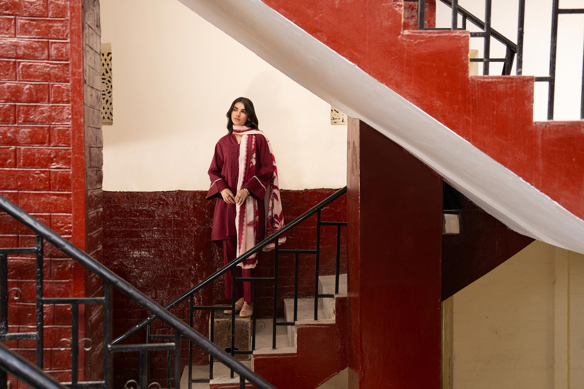 3 Piece - Printed Suit - ST3P-PRET26WV2-5 for Women - Pret Collection | Nishat UAE | Shop Online