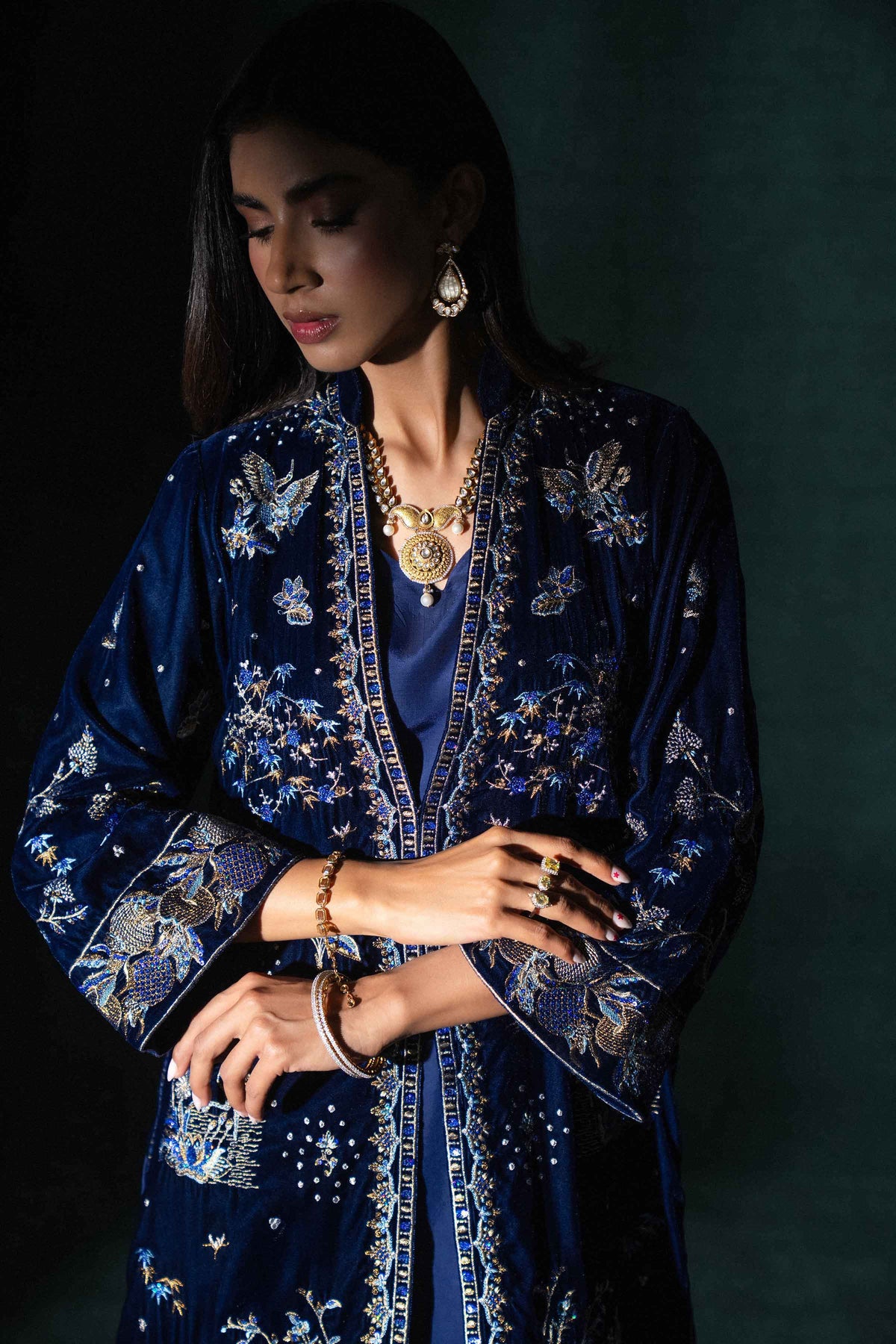 3 Piece - Embroidered Suit - ST3PE-BOUT26WV1-4