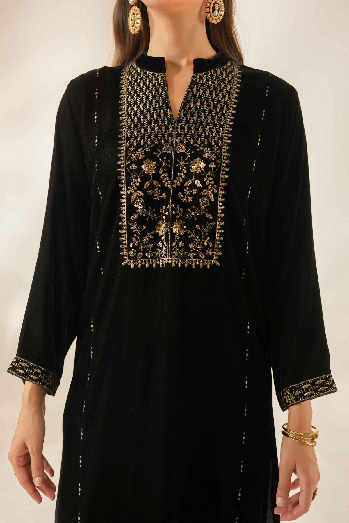 3 Piece - Embroidered Suit - ST3PE-LUXE26WV1-57