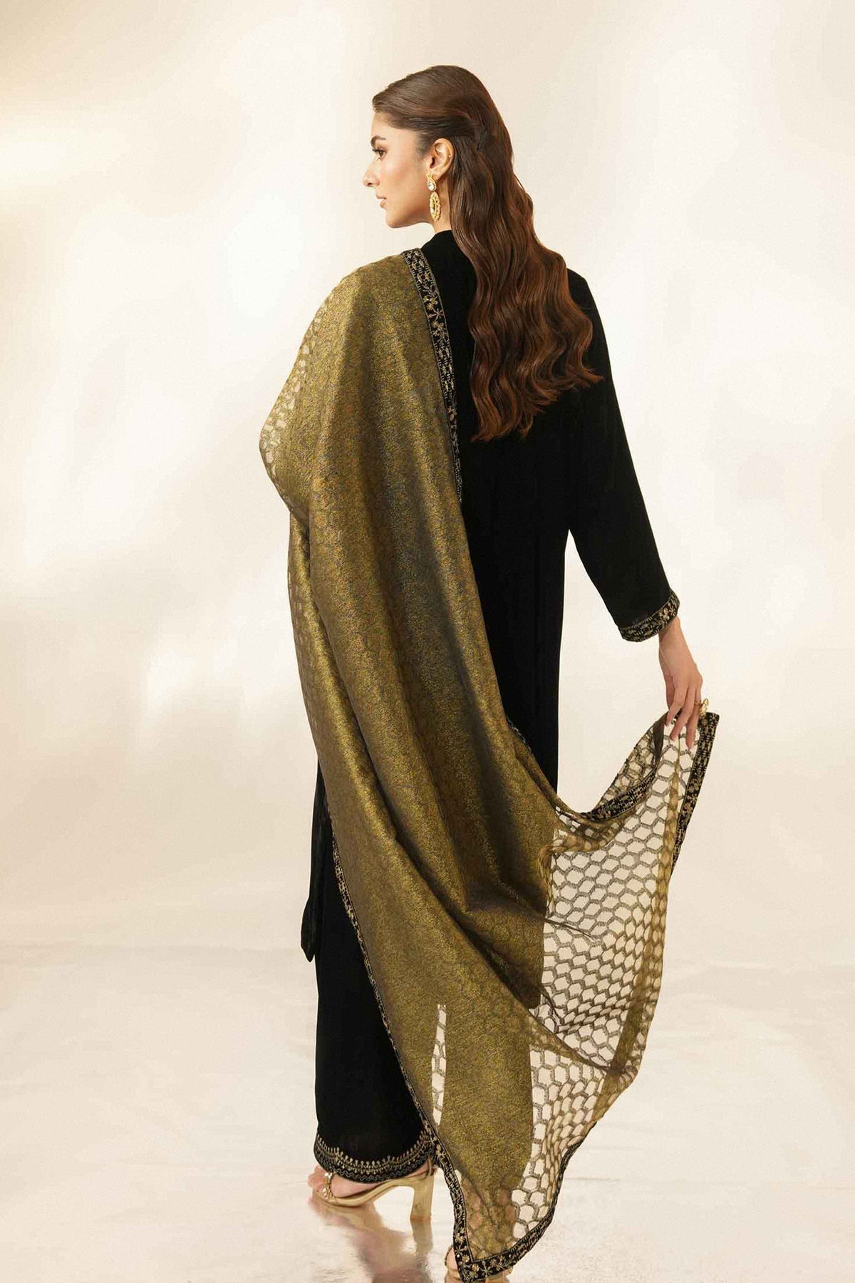 3 Piece - Embroidered Suit - ST3PE-LUXE26WV1-57