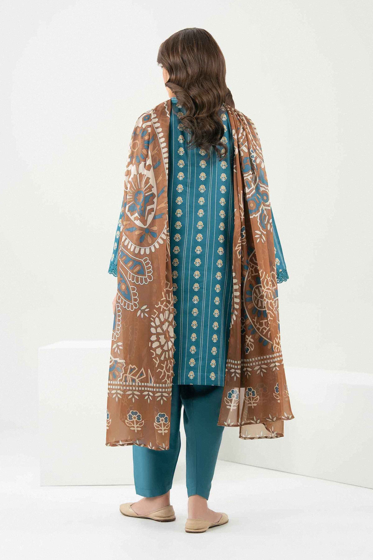 3 Piece - Printed Embroidered Suit - ST3PE-PRET26WV2-24-for Women - Pret Collection | Nishat UAE | Shop Online