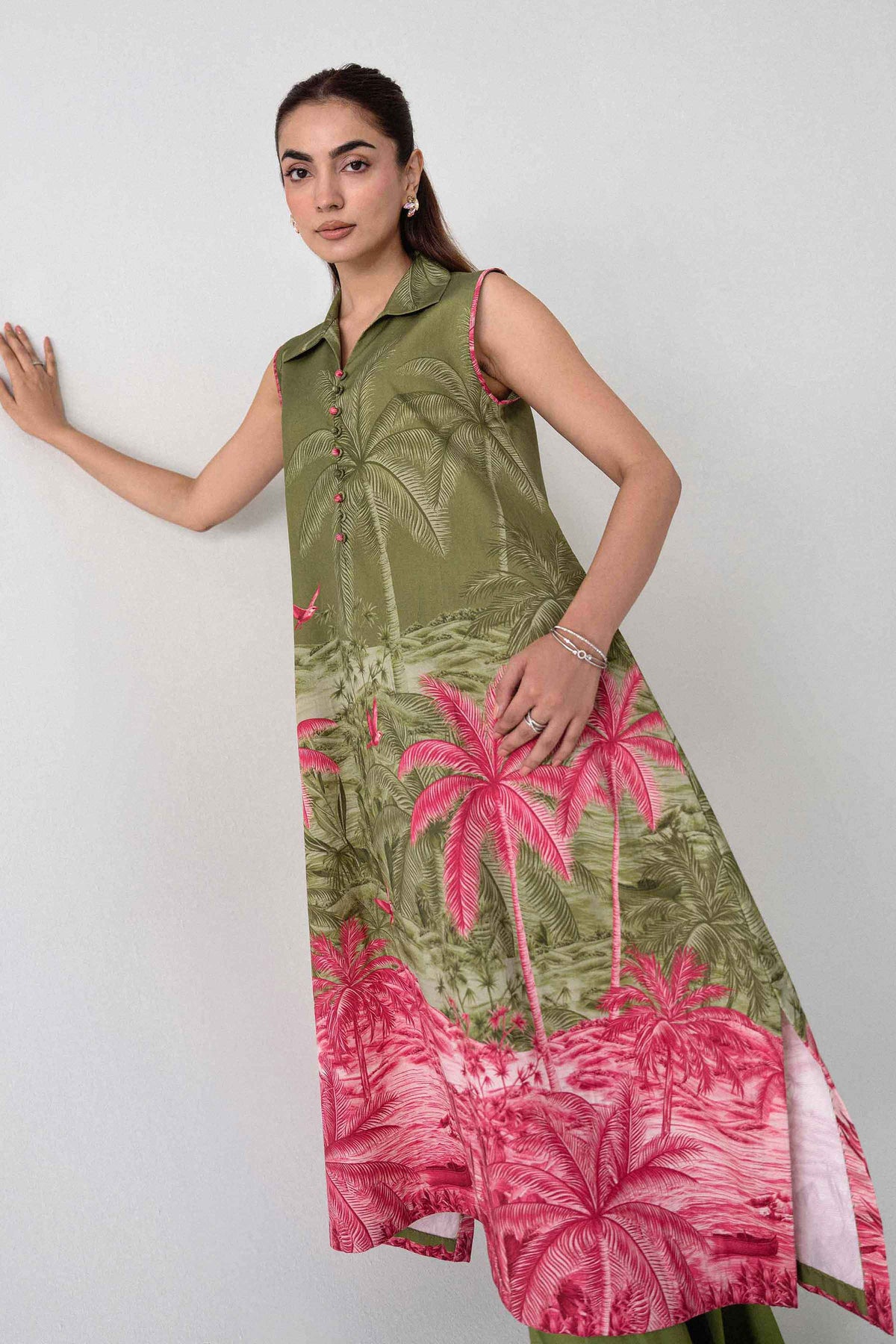 2 Piece - Digital Printed Suit - U2ST-NISHA26WV1-1