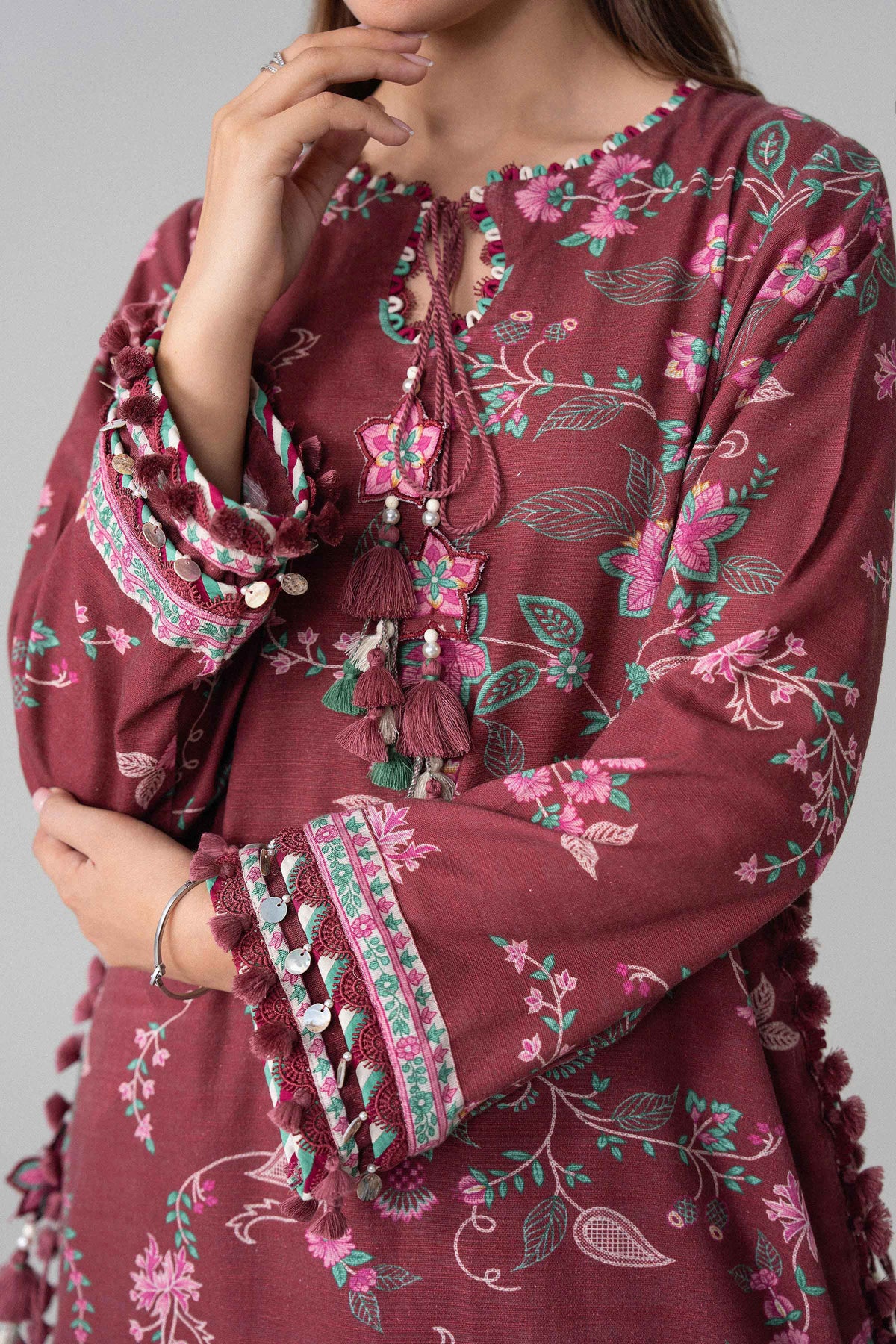 2 Piece - Printed Suit - U2ST-NISHA26WV1-17
