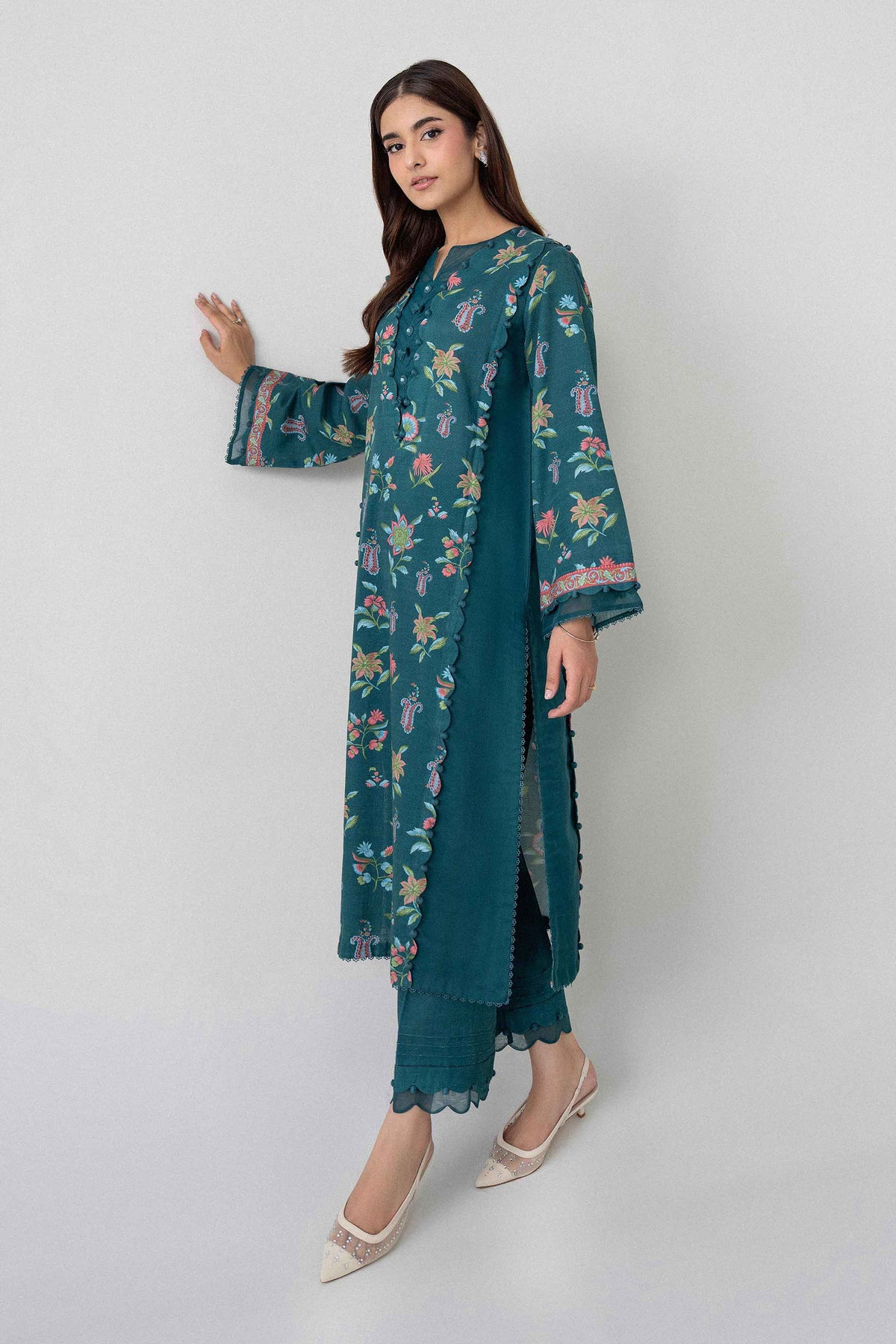 2 Piece - Printed Suit - U2ST-NISHA26WV1-20 for, - Unstitched Collection | Nishat | Shop Online