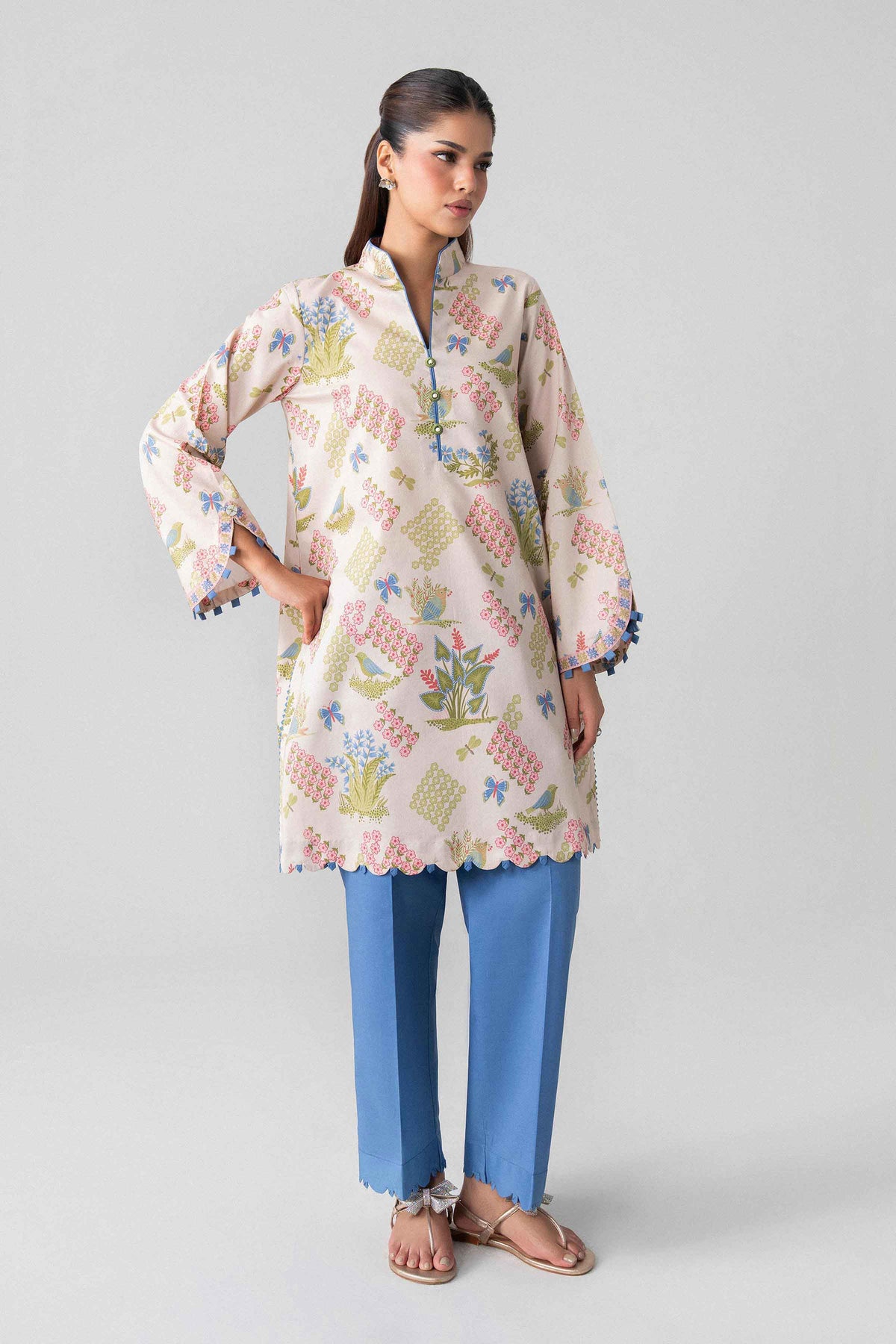2 Piece - Printed Suit - U2ST-NISHA26WV1-27