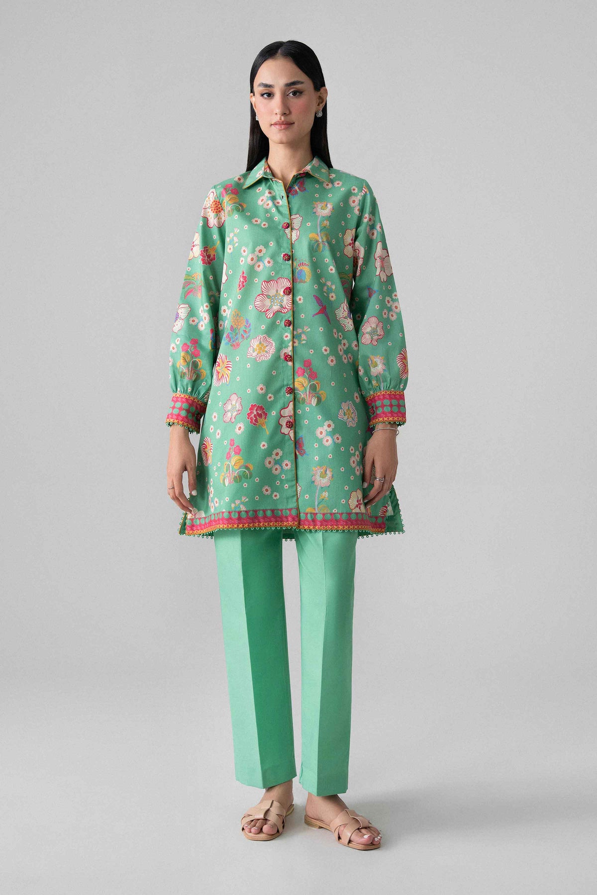 2 Piece - Printed Suit - U2ST-NISHA26WV1-30