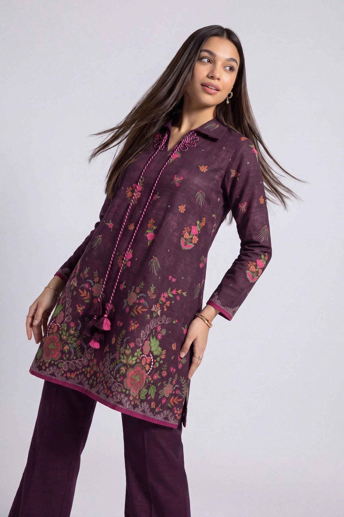 2 Piece - Digital Printed Suit - U2ST-NISHA26WV1-43