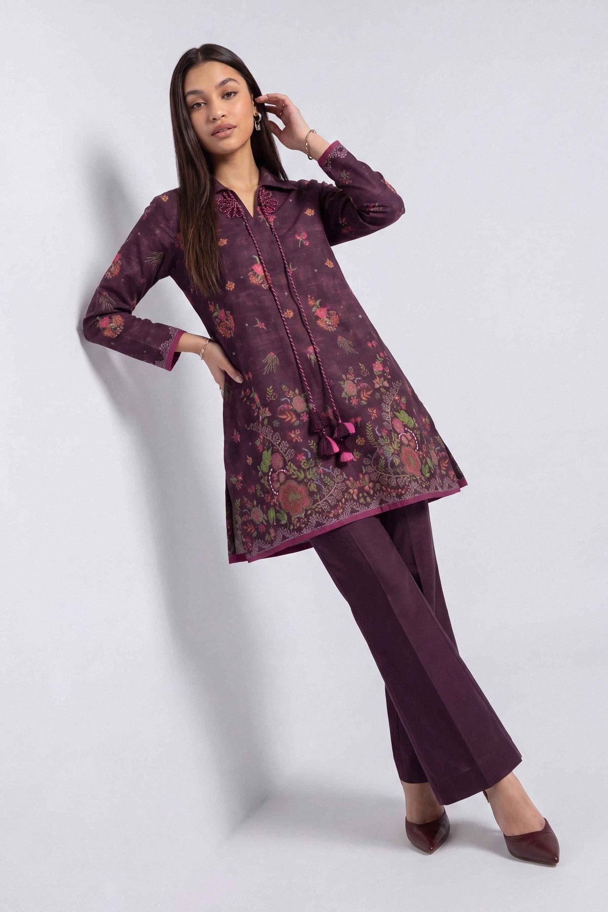 2 Piece - Digital Printed Suit - U2ST-NISHA26WV1-43