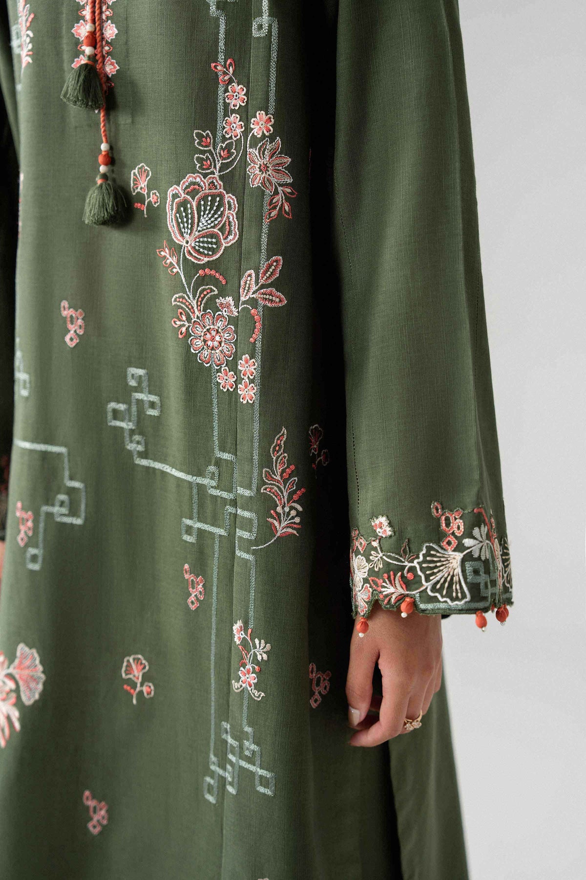 2 Piece - Embroidered Suit - U2STE-NISHA26WV1-18