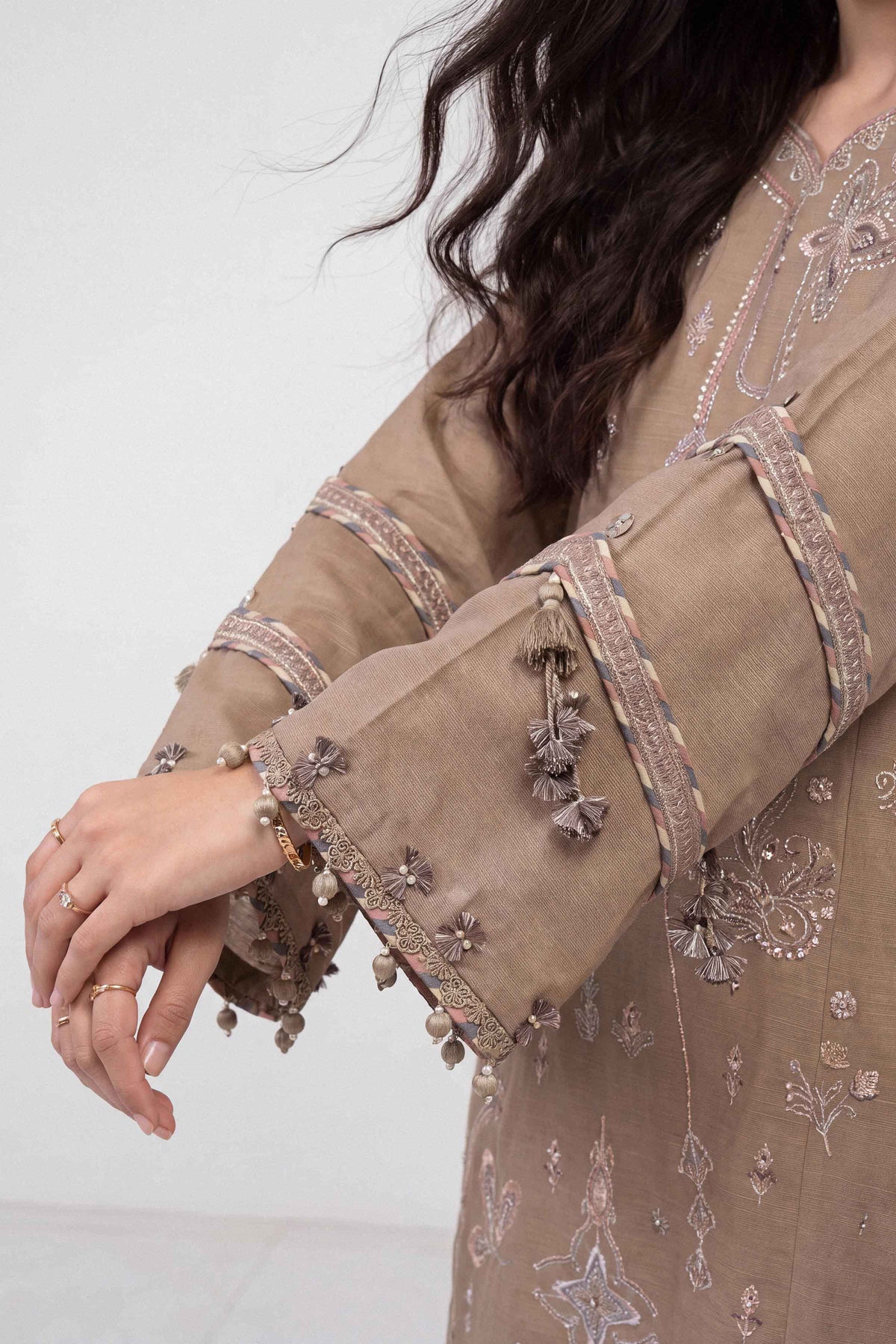 2 Piece - Embroidered Suit - U2STE-NISHA26WV1-73