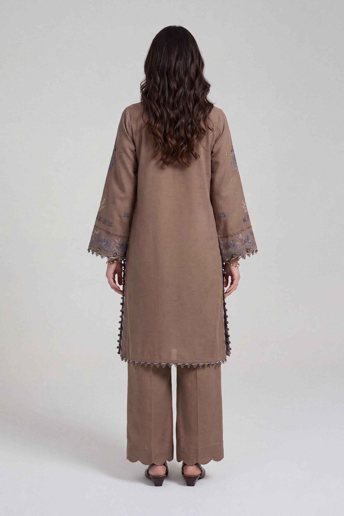 2 Piece - Embroidered Suit - U2STE-NISHA26WV1-74
