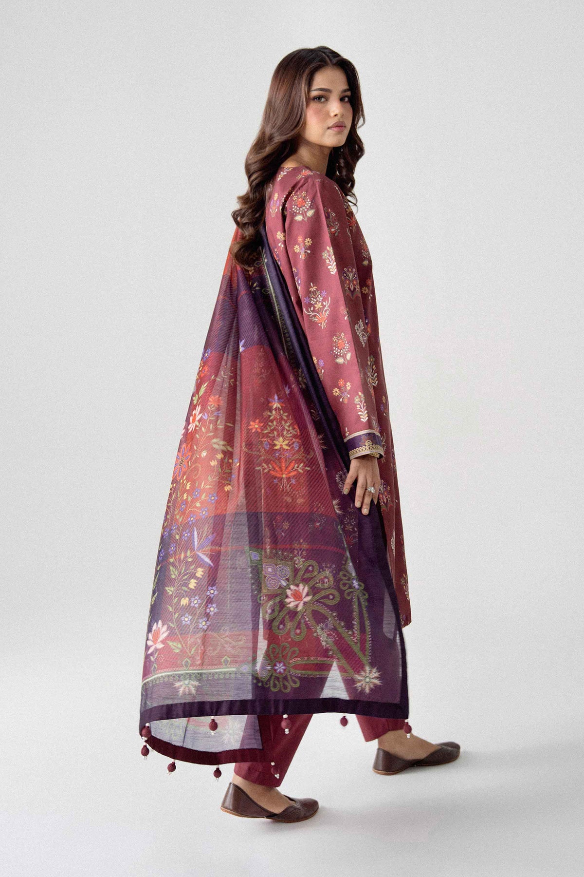 3-Piece Digital Printed Suit in Lawn unstitched