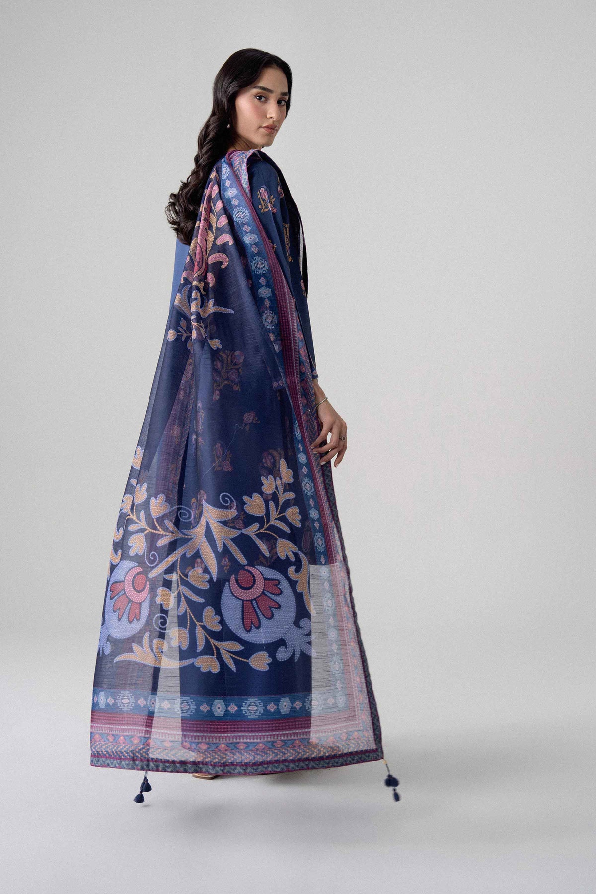 3 Piece - Digital Printed Suit - U3P-NISHA26WV1-52