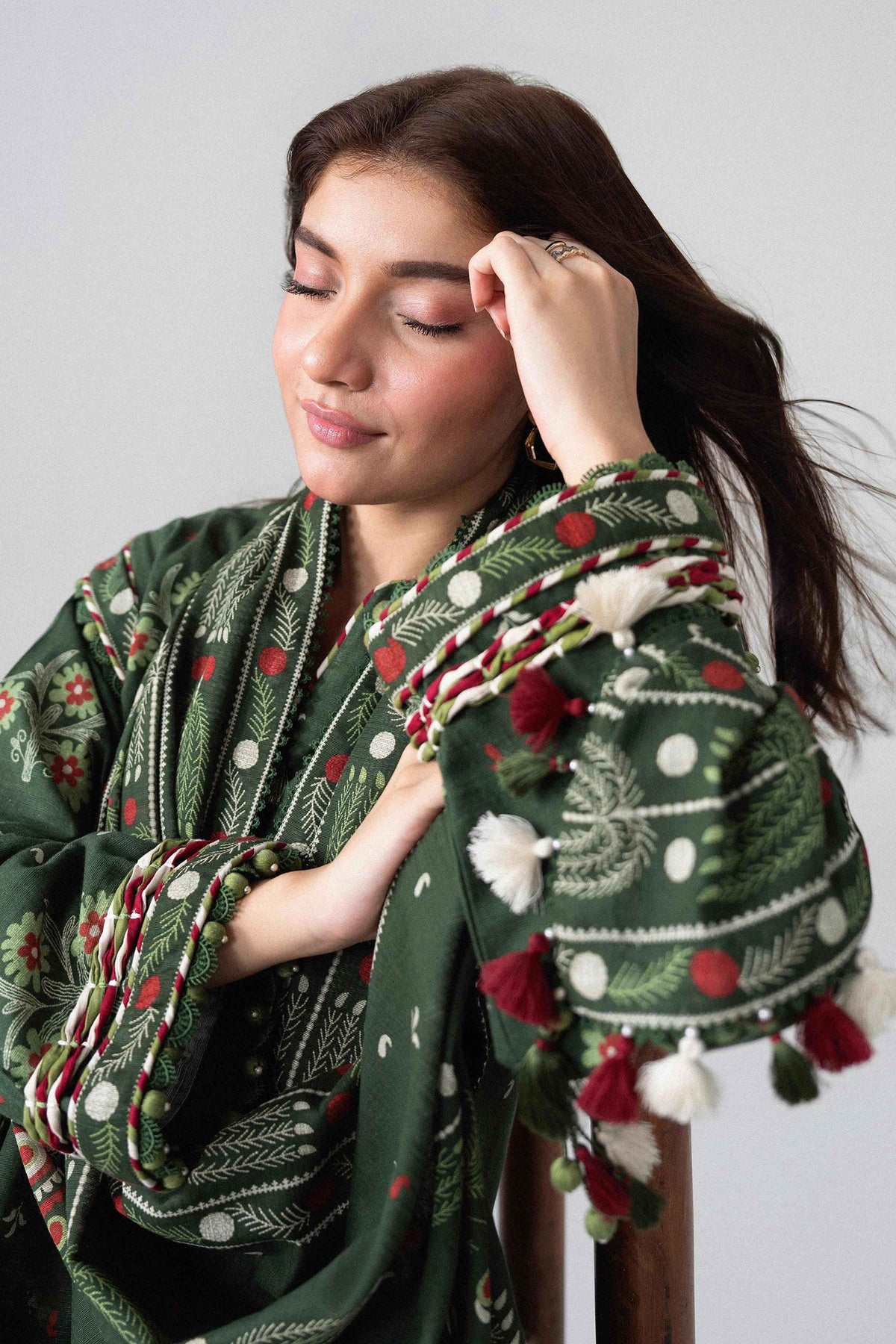 3 Piece - Printed Suit - U3P-NISHA26WV1-61