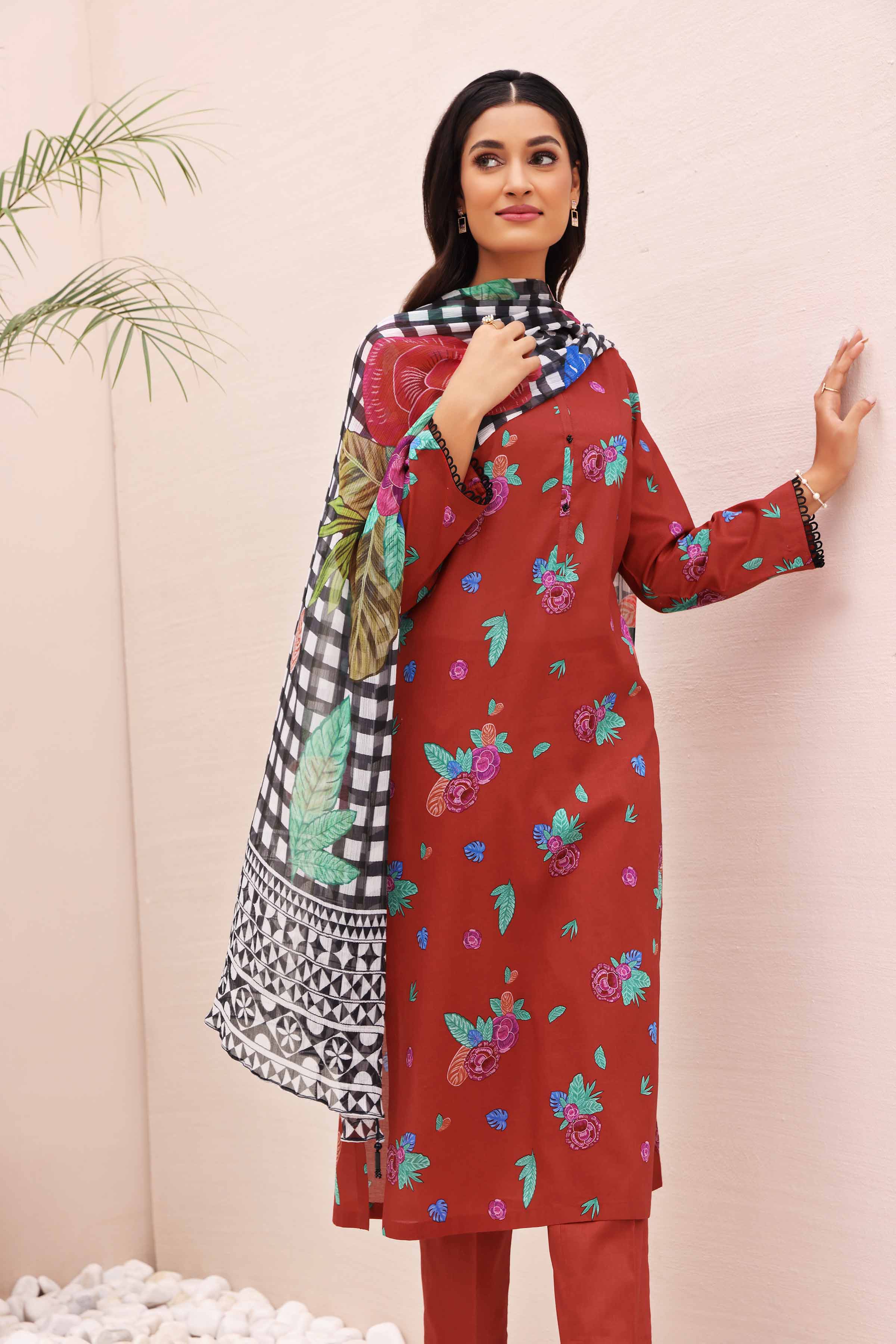 3 Piece - Printed Suit - 42301164