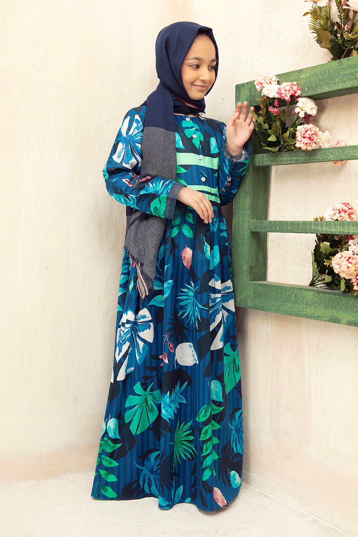 DS21-01-Digital Lawn Stitched Fustaan1PC