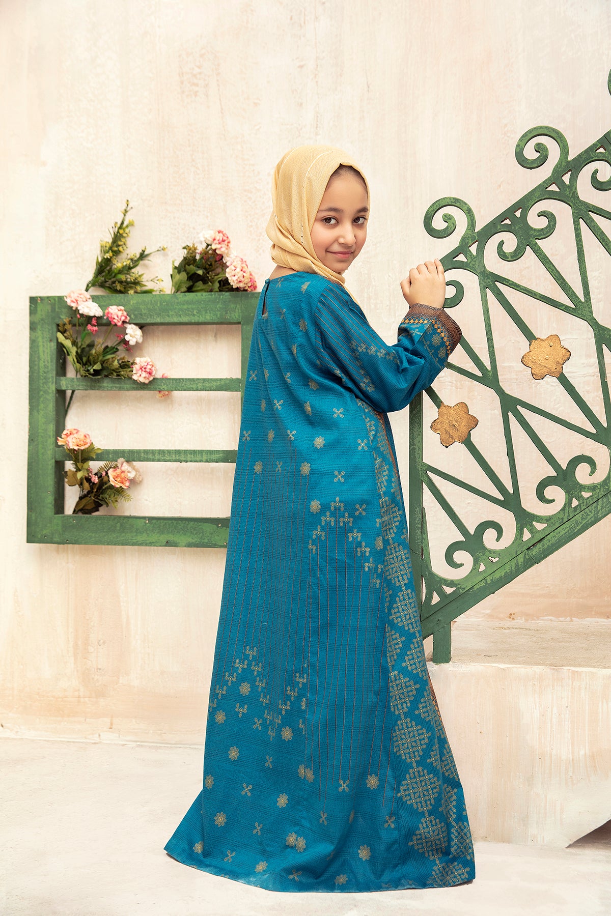 DS21-04 Digital Lawn Stitched Fustaan - 1PC