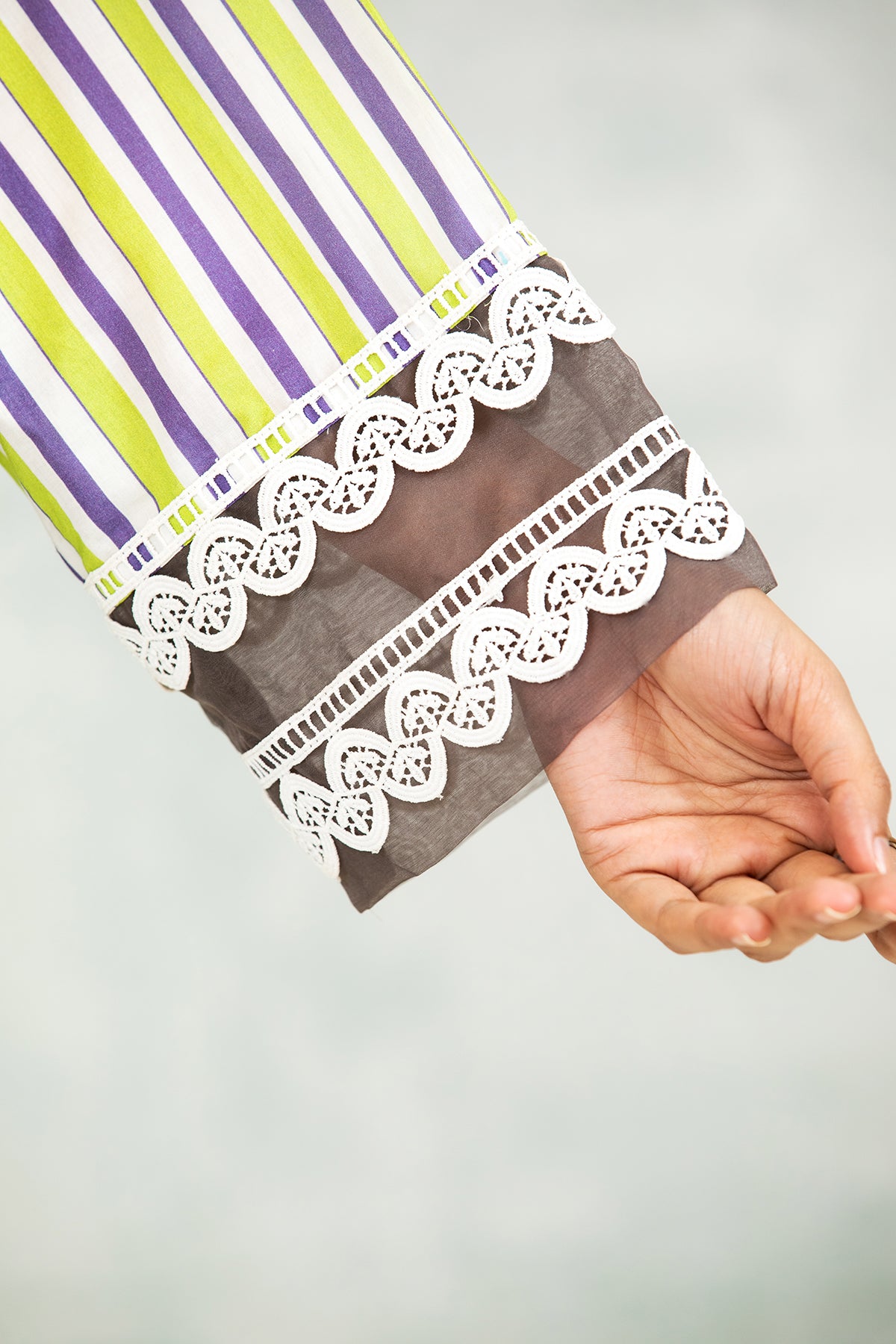 DS21-140 Printed Lawn Fustaan