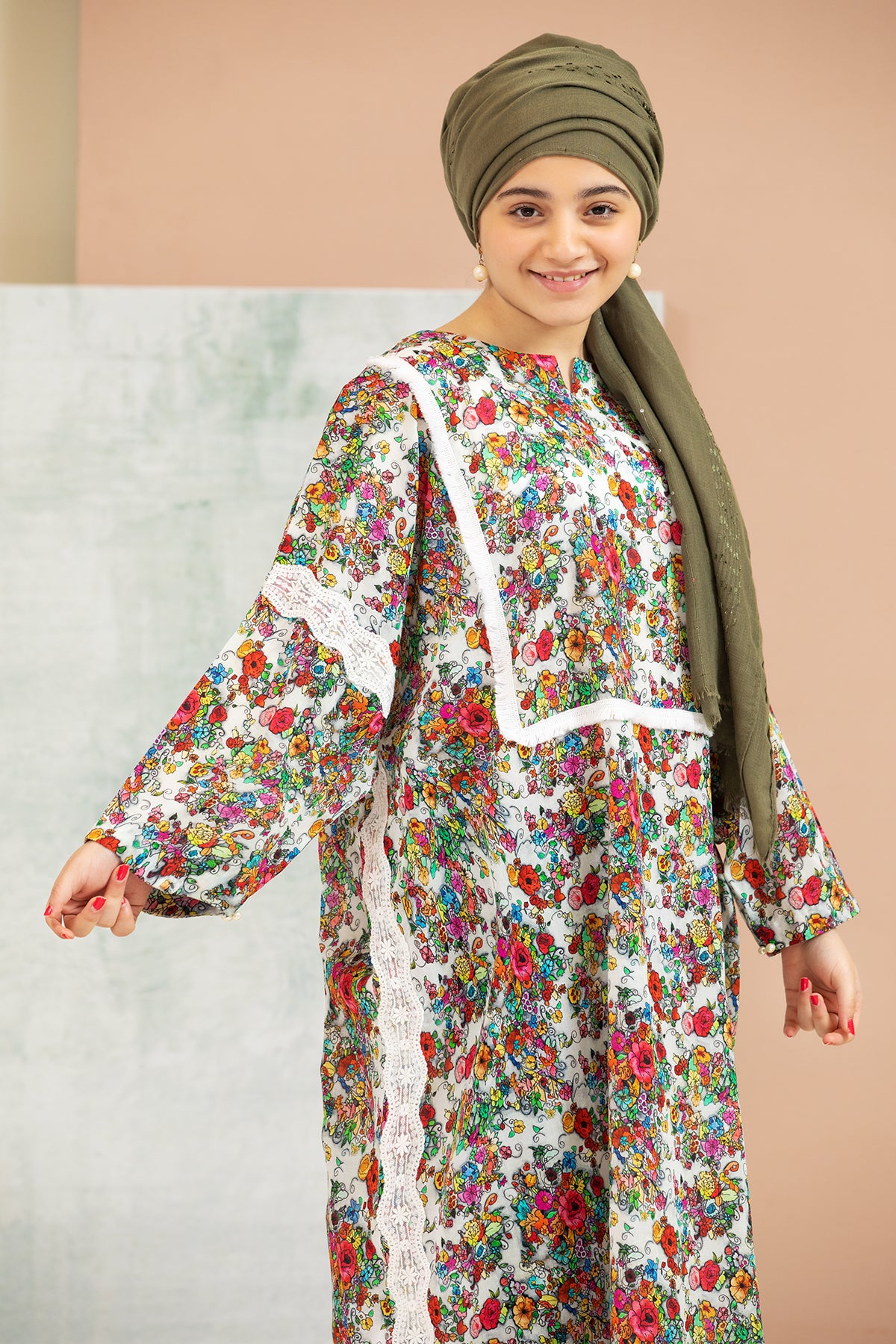 DS21-157-Printed Lawn Kids Fustaan