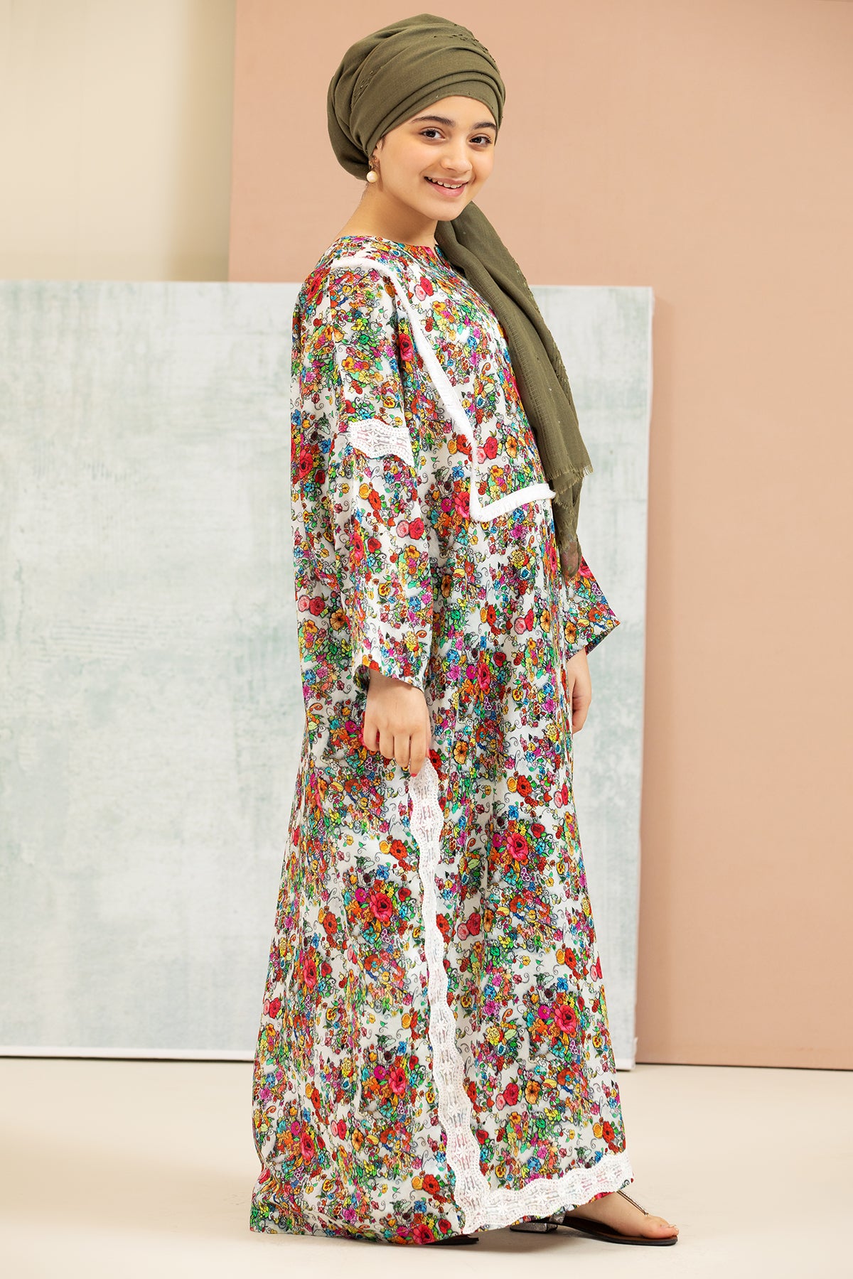 DS21-157-Printed Lawn Kids Fustaan