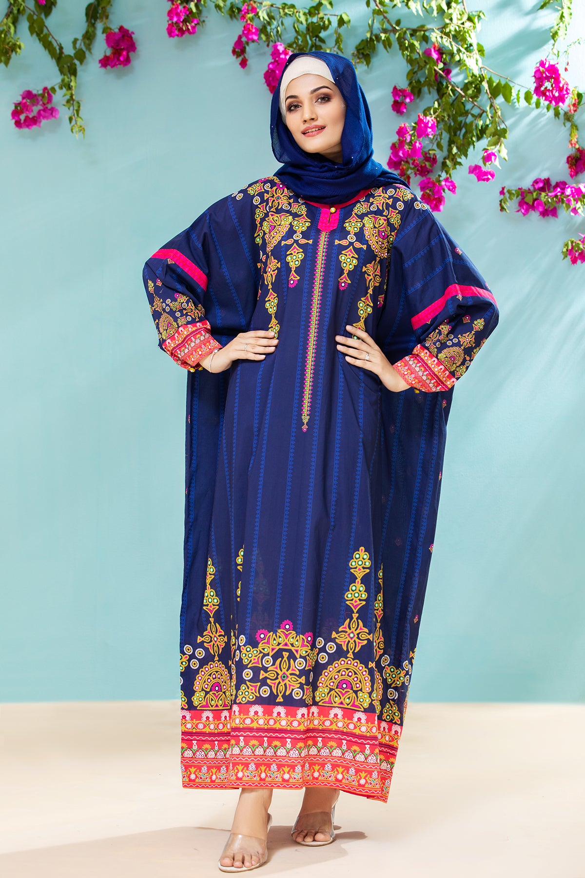 DS21-46 Printed Lawn Fustaan