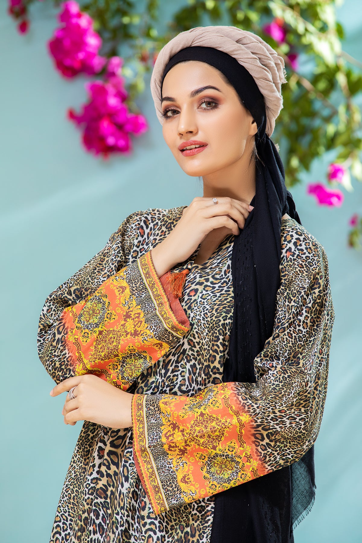 DS21-47 Printed Lawn Fustaan