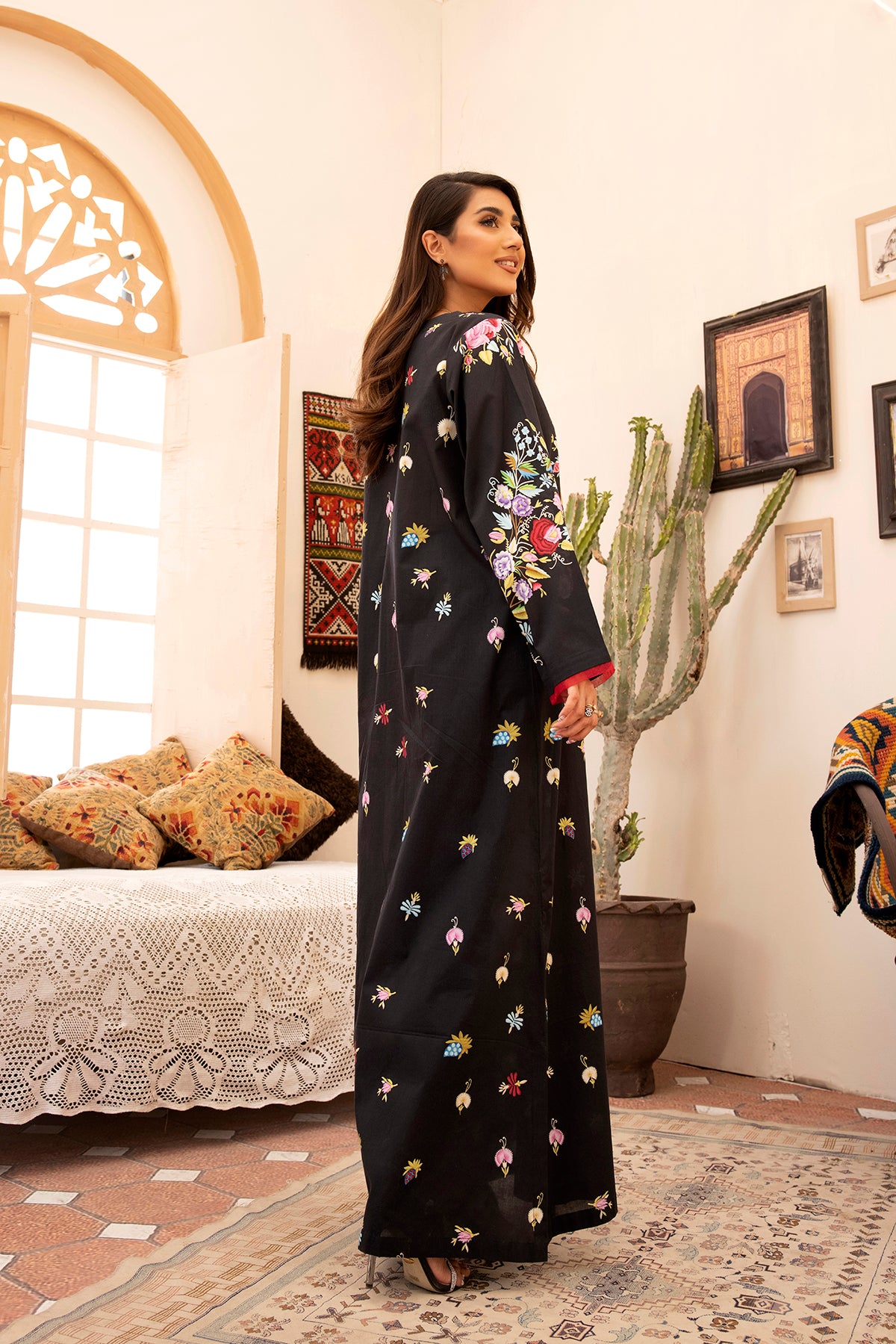 DS22-124-Printed Fustaan 1PC