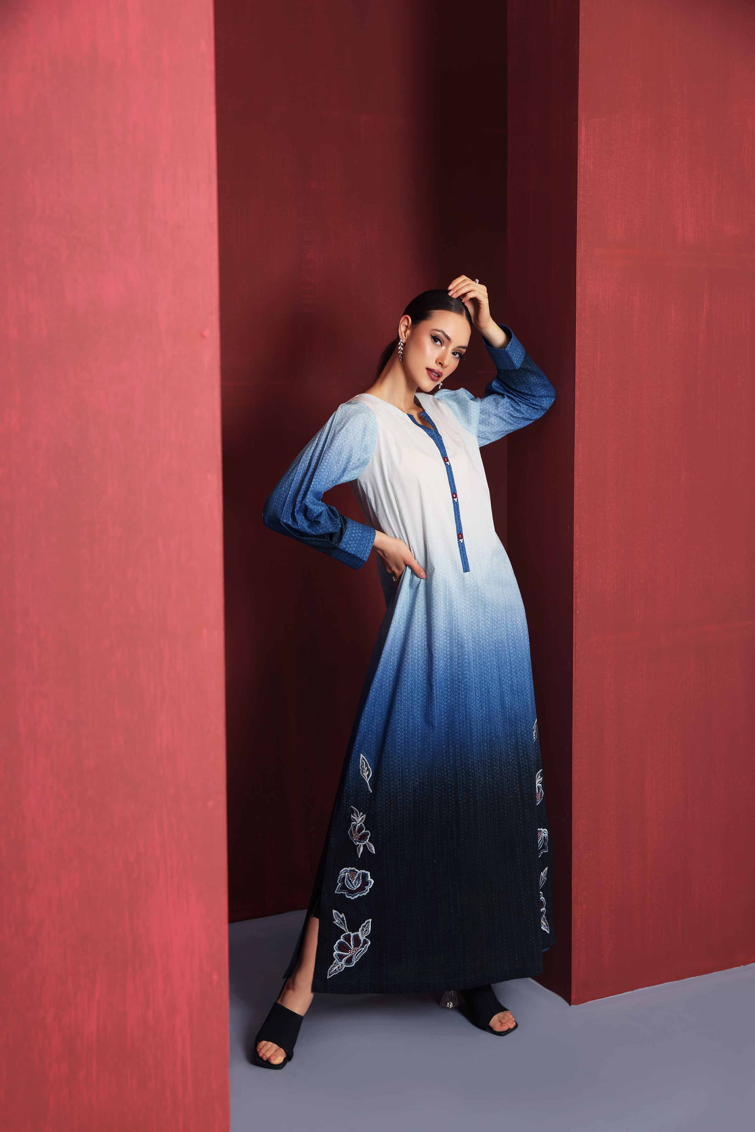 Embroidered Fustaan - DS23-36