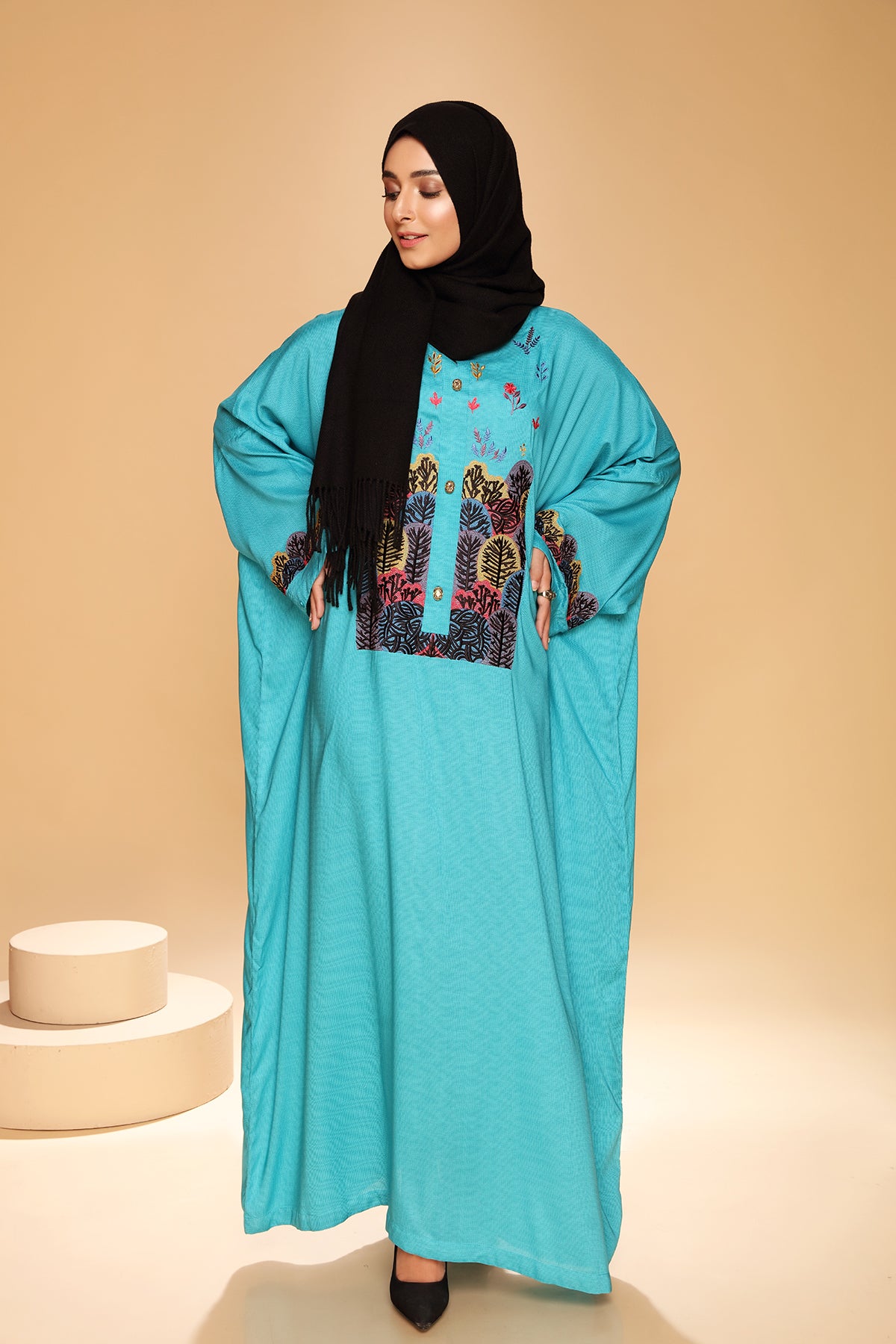 DSW21-36-Printed Embroidered 1PC