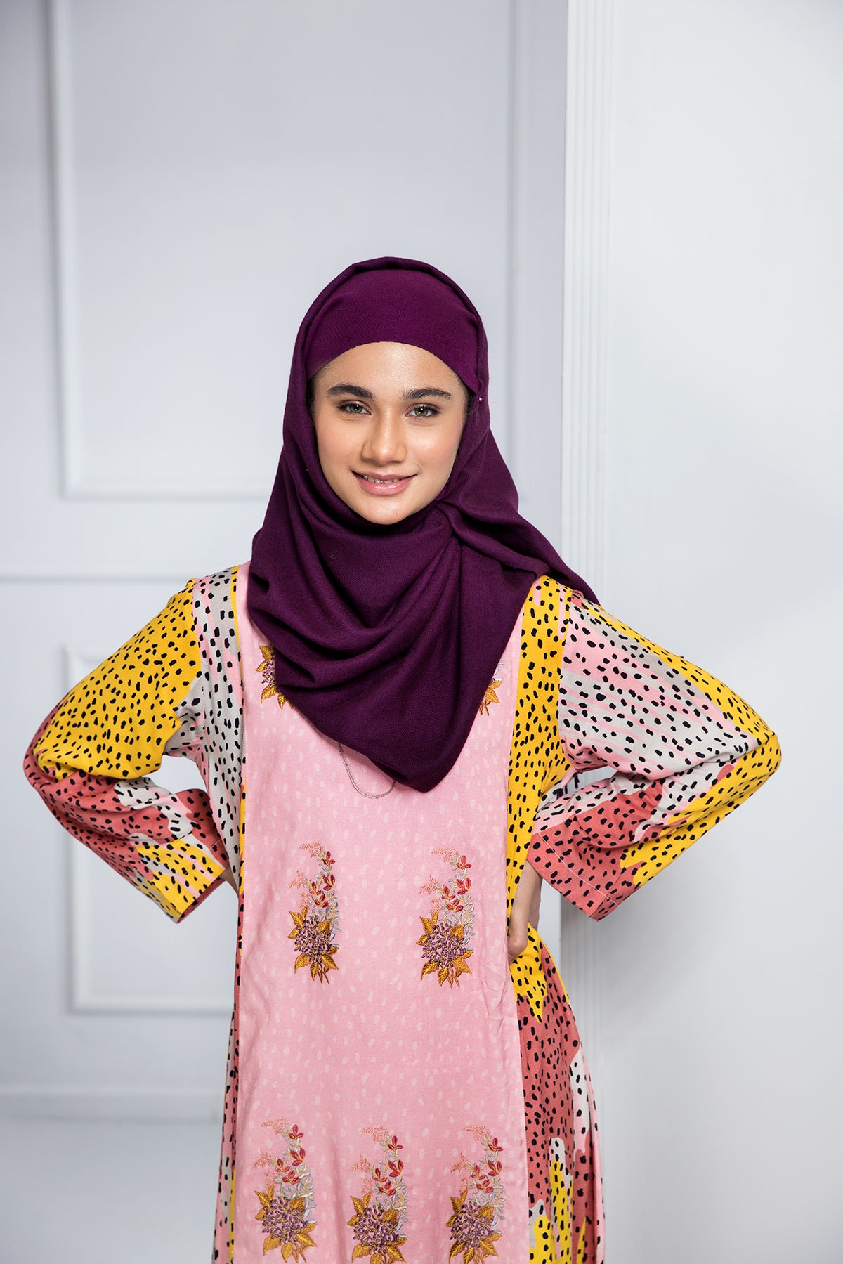 DW21-23-Printed Embroidered 1PC