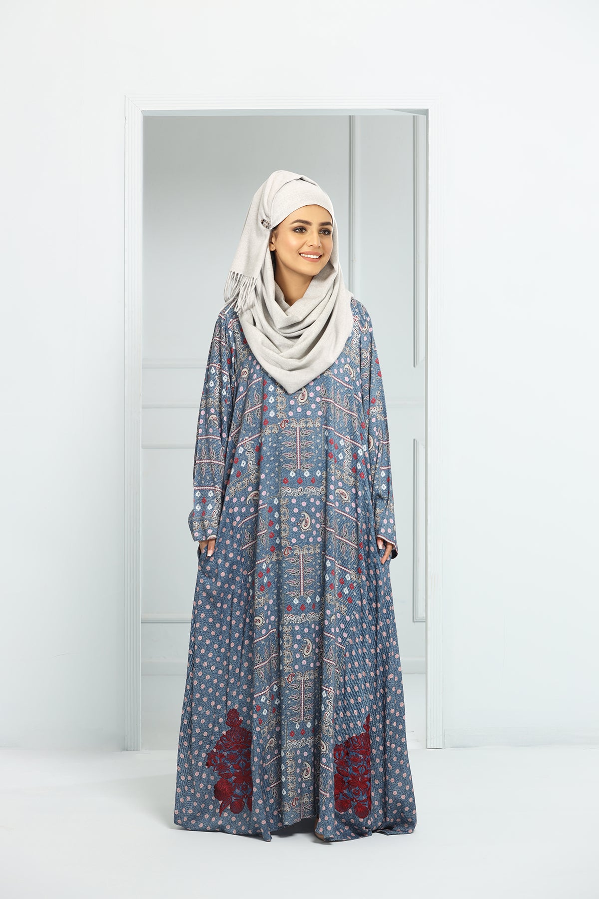 DW21-38-Printed Embroidered 1PC