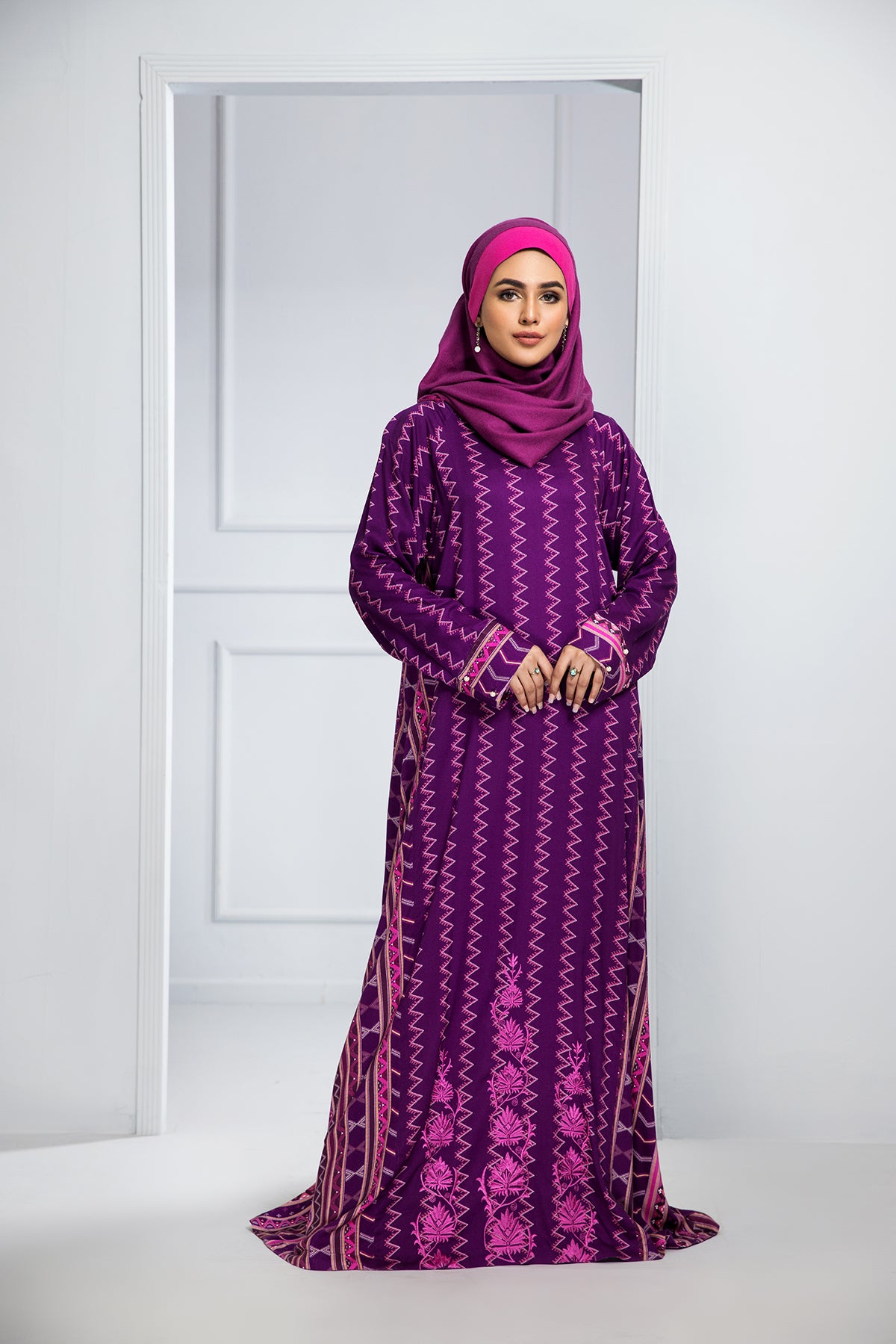 DW21-40-Printed Embroidered 1PC