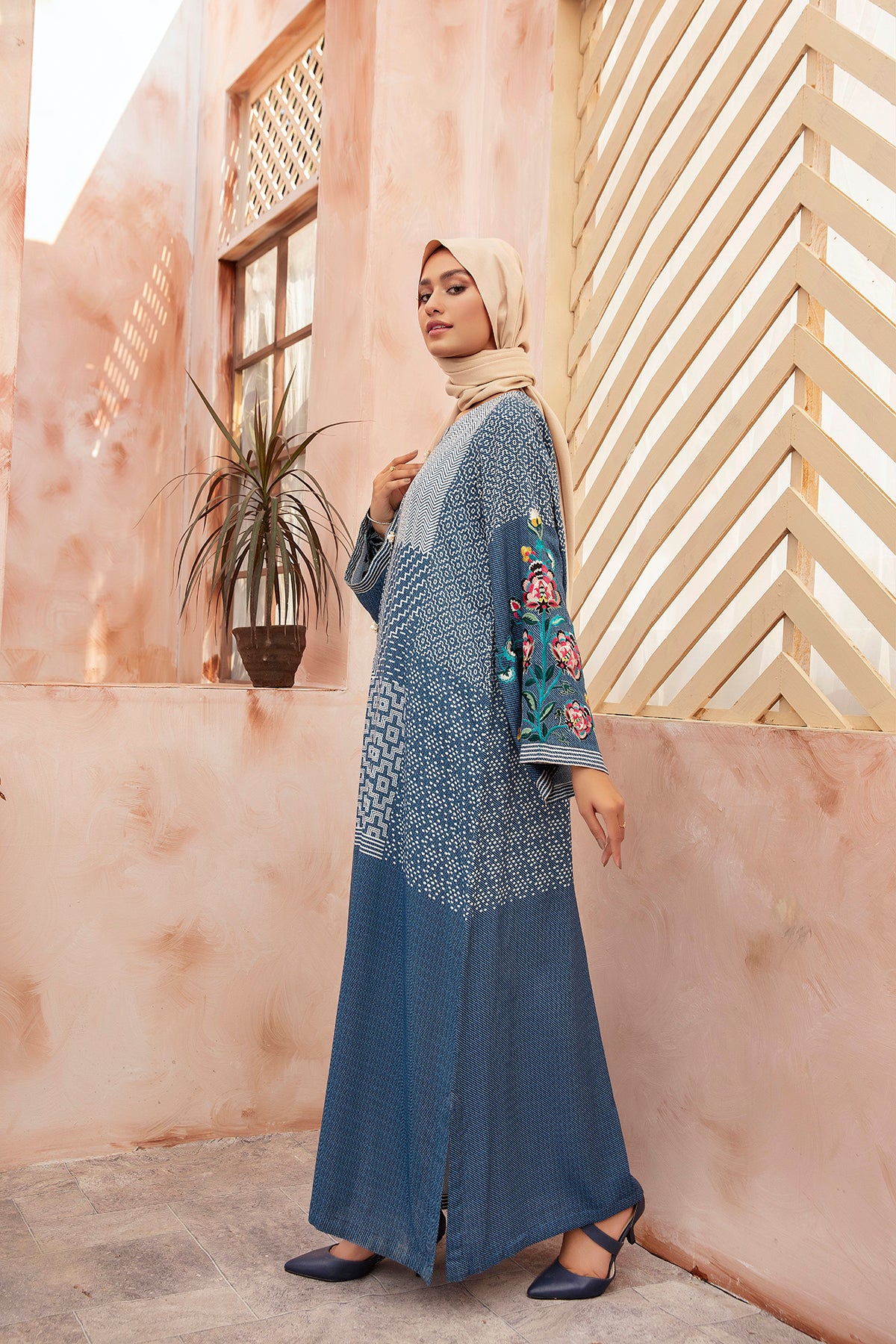 DW21-65-Printed Embroidered 1PC