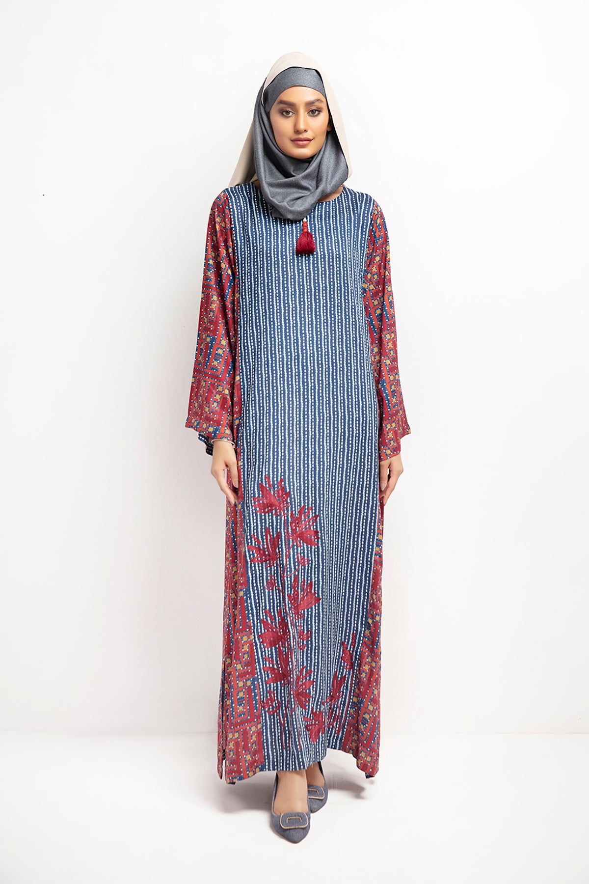 DW21-73-Printed Embroidered 1PC