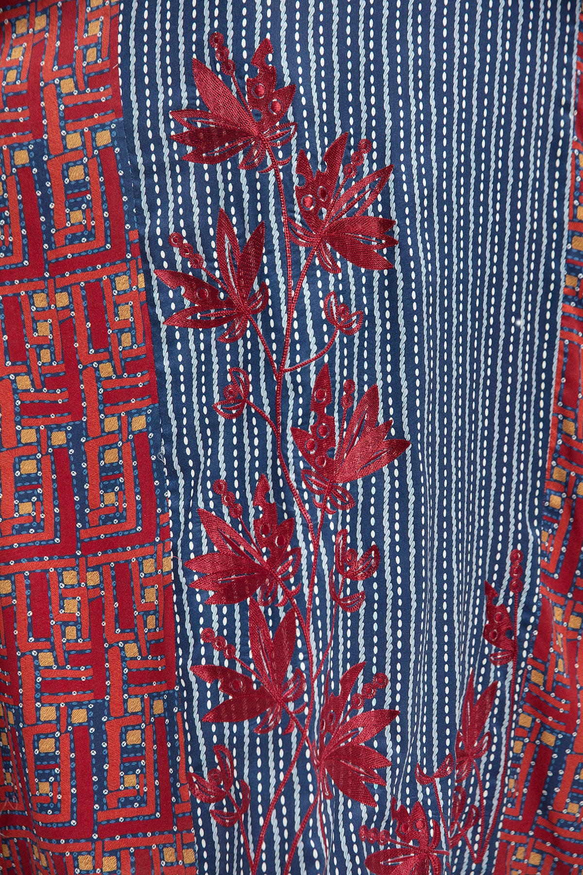 DW21-73-Printed Embroidered 1PC