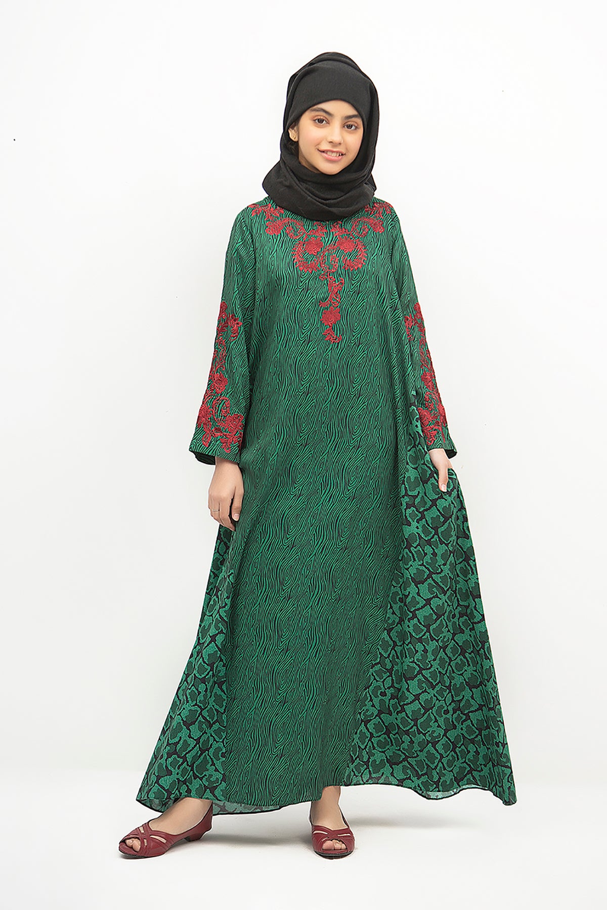 DW21-76-Printed Embroidered 1PC