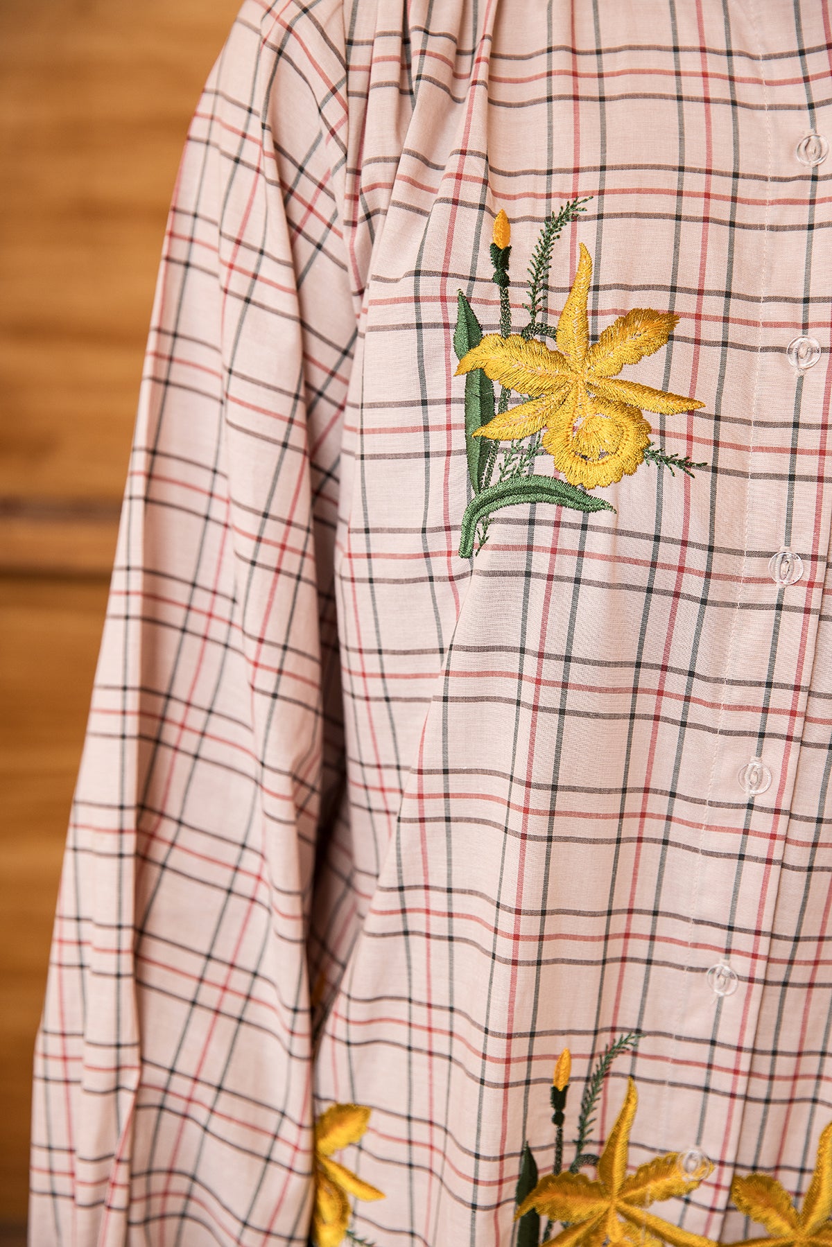 DW22-52-Embroidered Gathered Fustaan 1PC