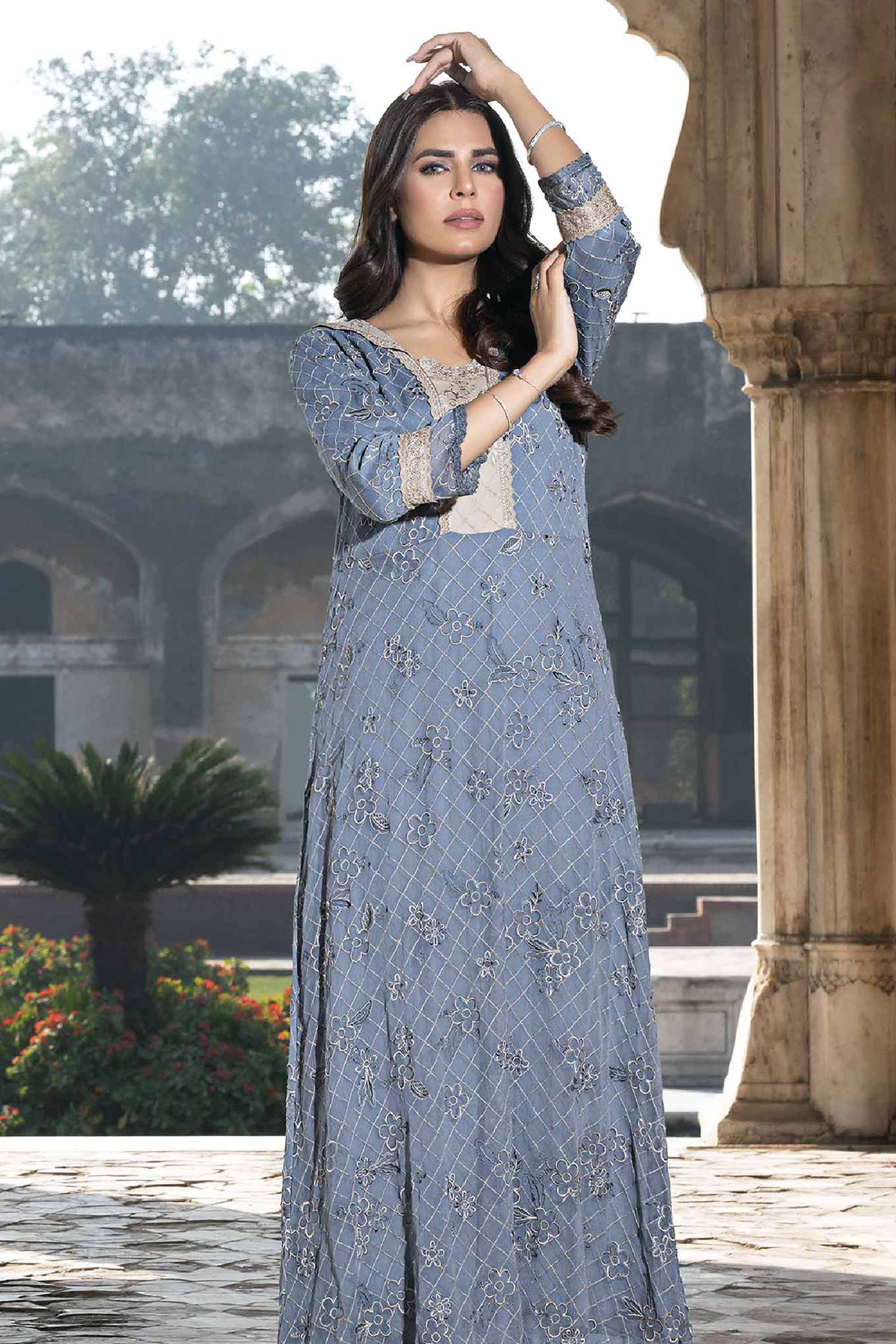 Embroidered Dress - KFS24-09