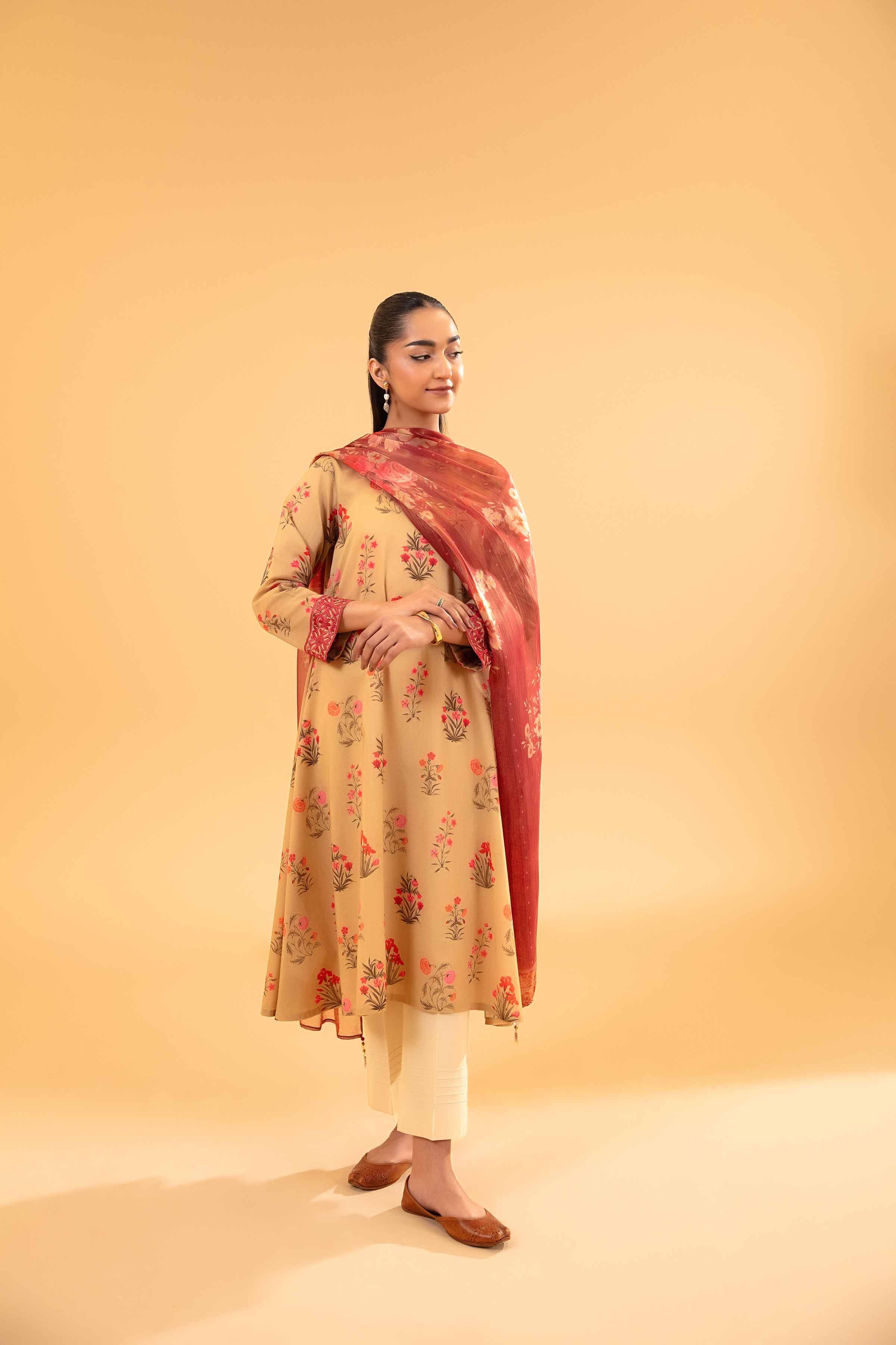 2 Piece - Printed Suit - PE24-247