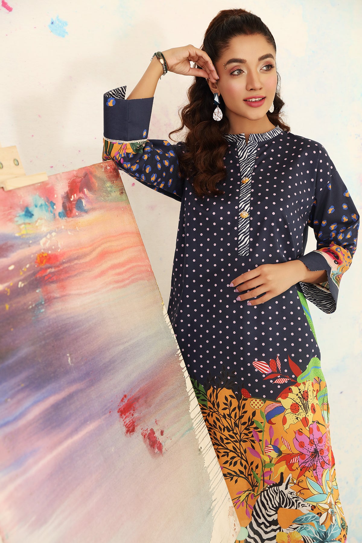 PS21-60-Classic Printed Shirt-1PC