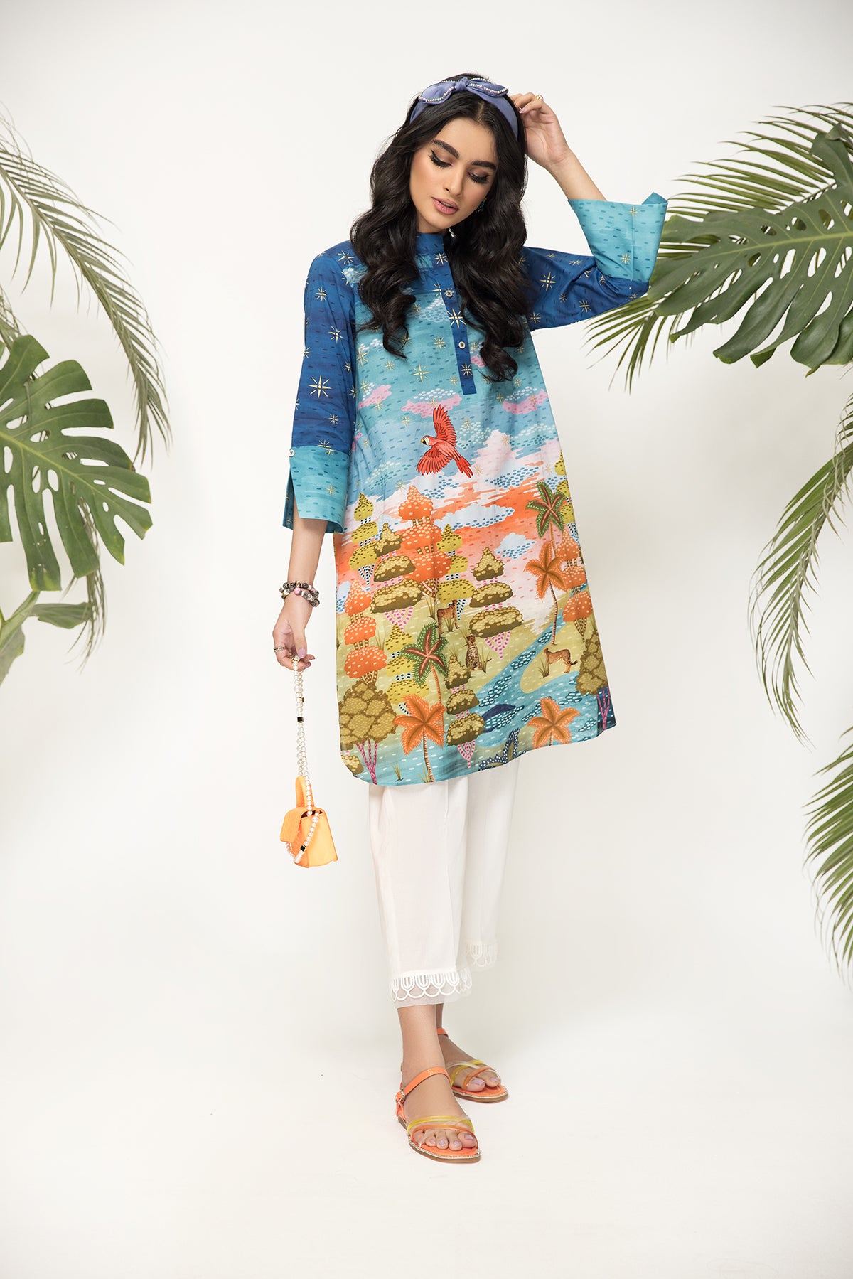 PS22-09-Printed Classic Shirt 1PC
