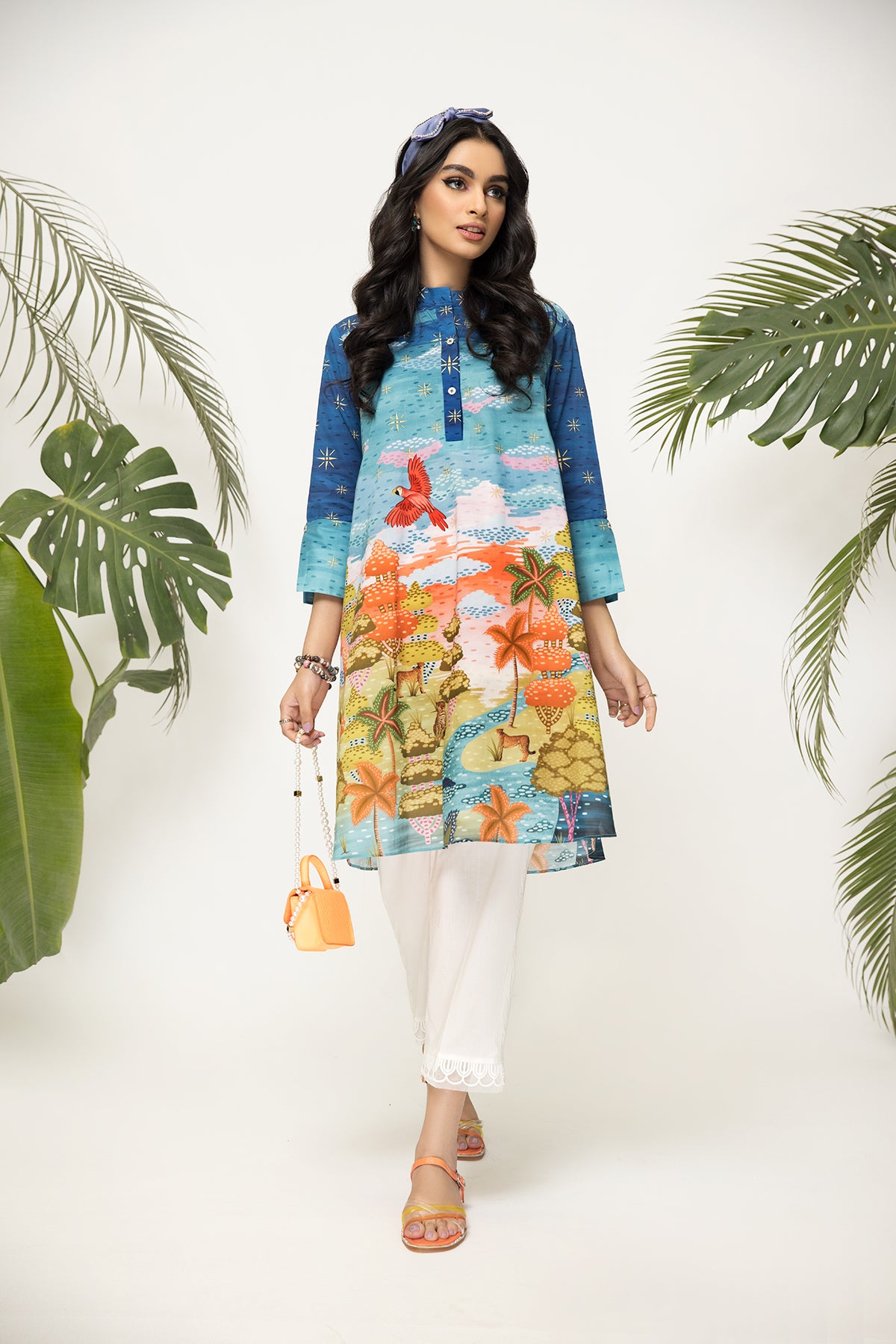 PS22-09-Printed Classic Shirt 1PC