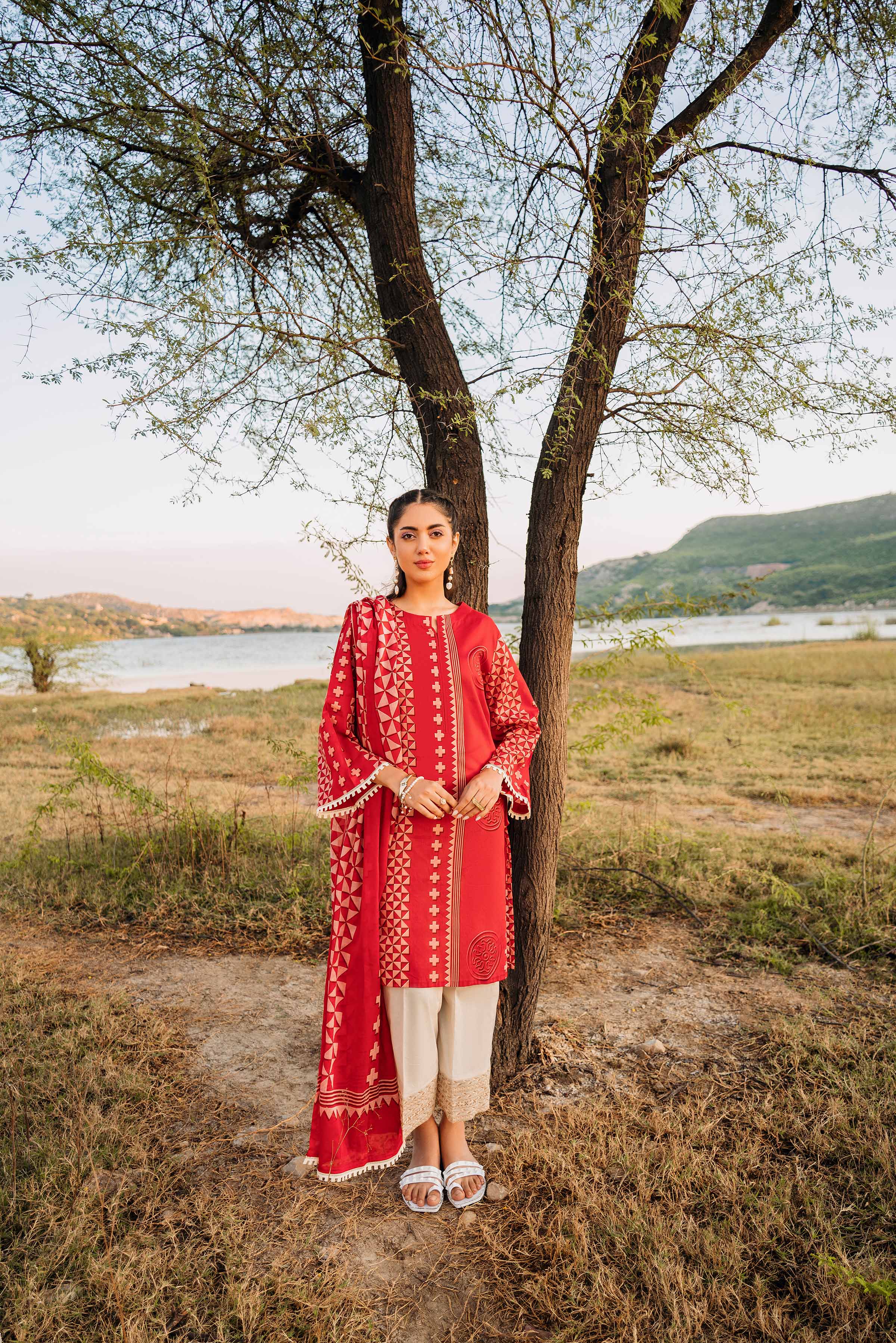 2 Piece - Printed Suit - PS23-101