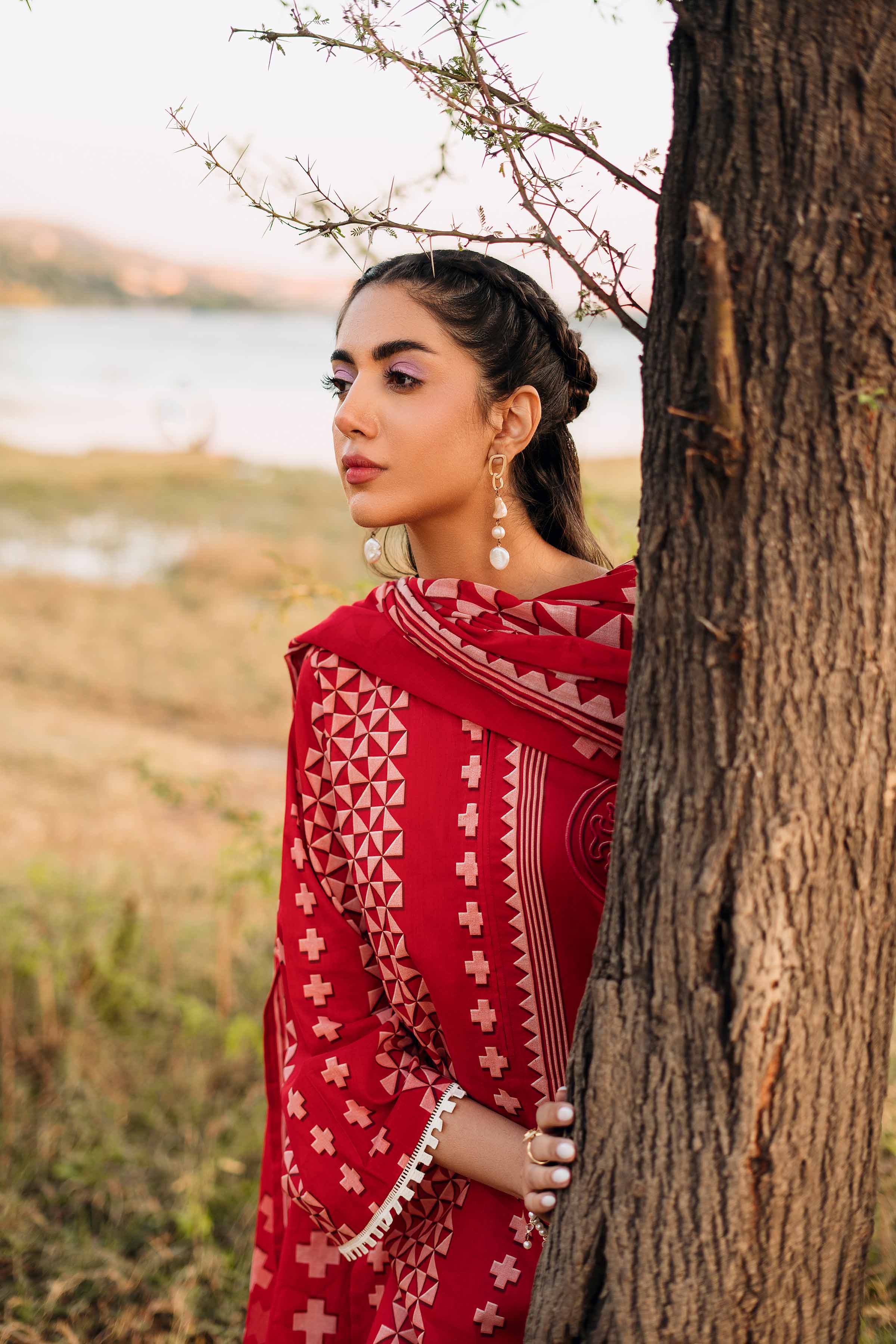 2 Piece - Printed Suit - PS23-101