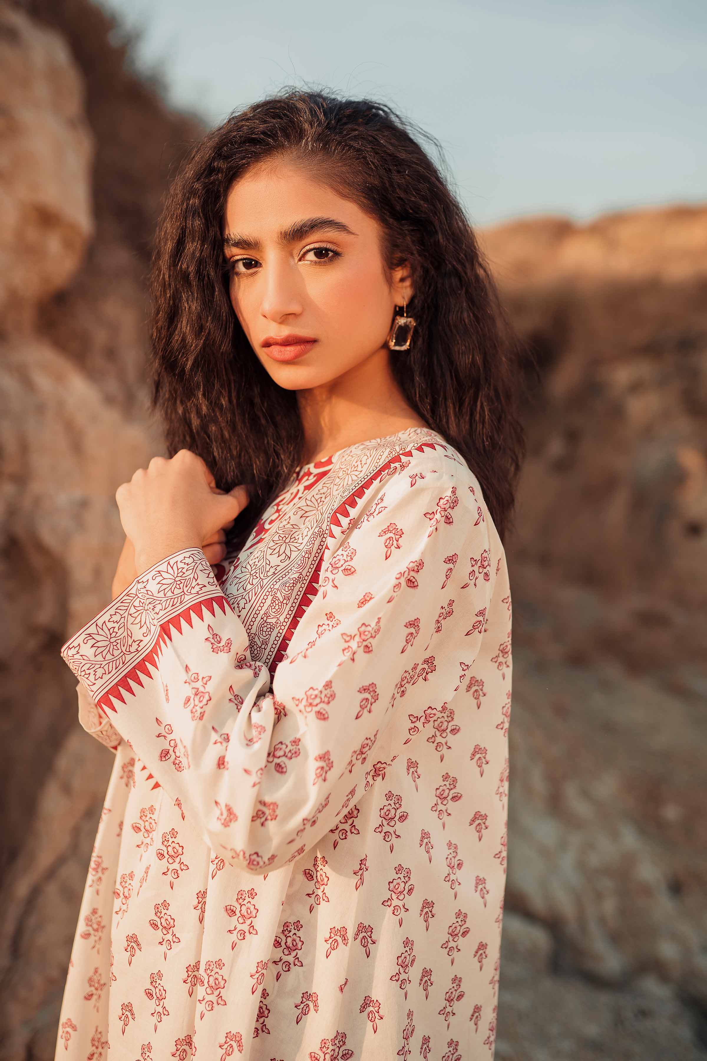 2 Piece - Printed Suit - PS23-122