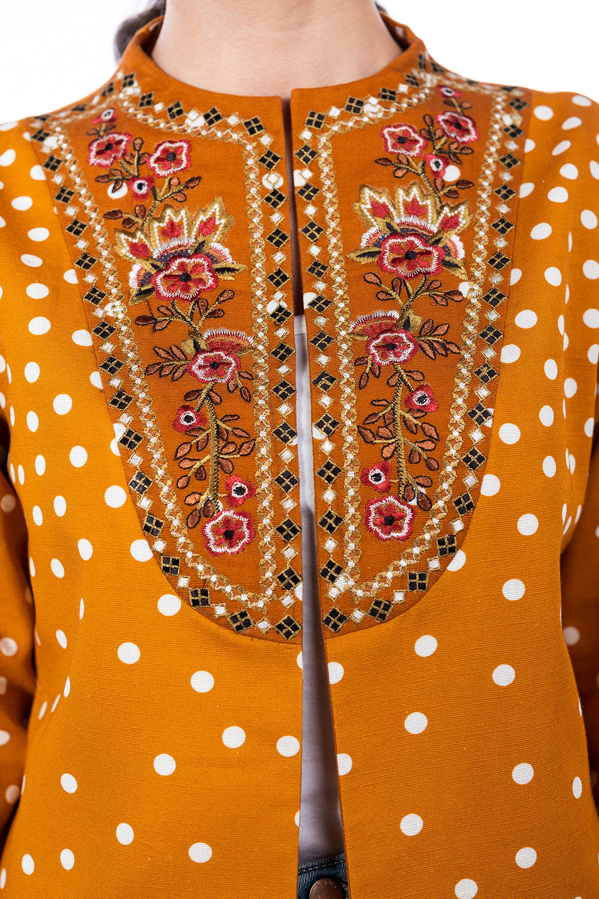 PW21-157-Printed Embroidered 1PC